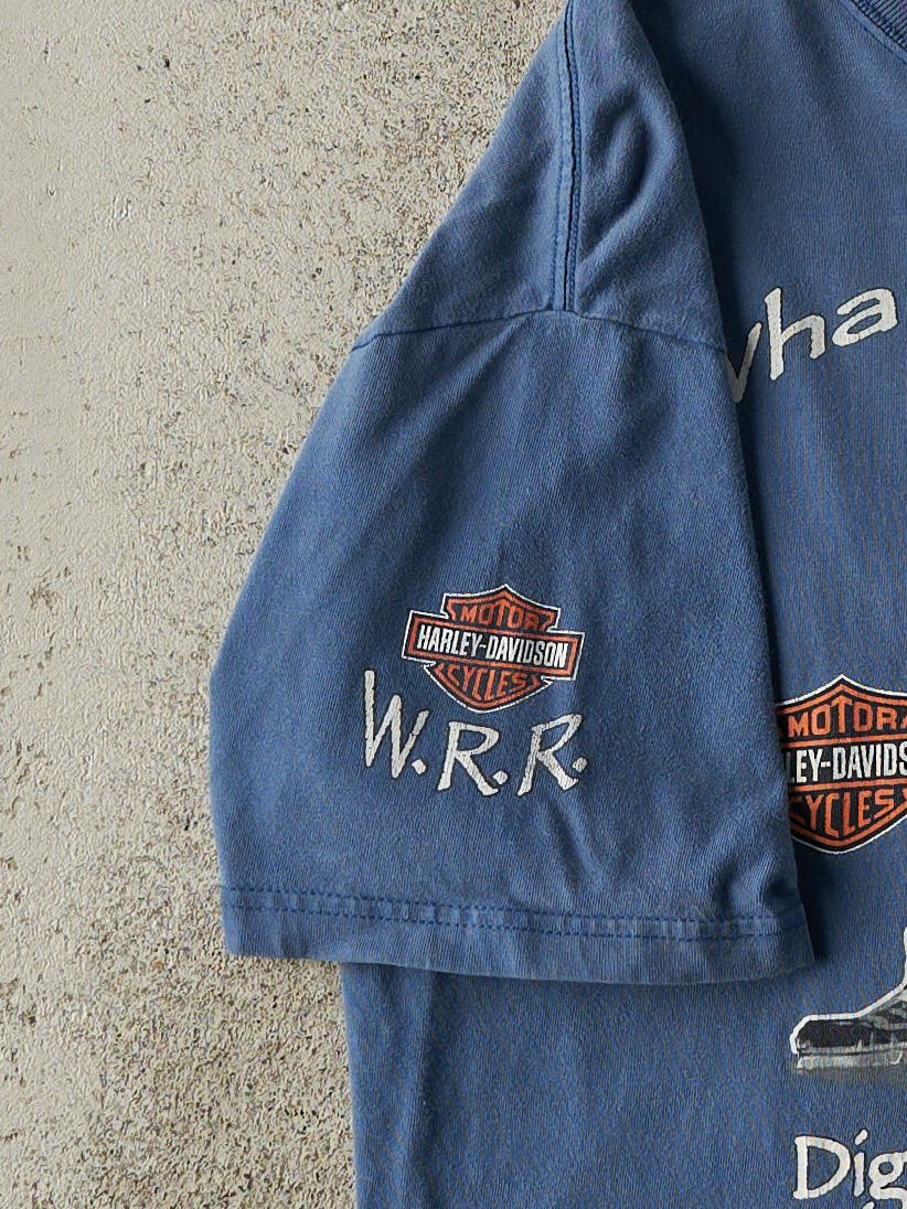 Vintage 09' Blue Digby Nova Scotia Harley Davidson Tee (M)