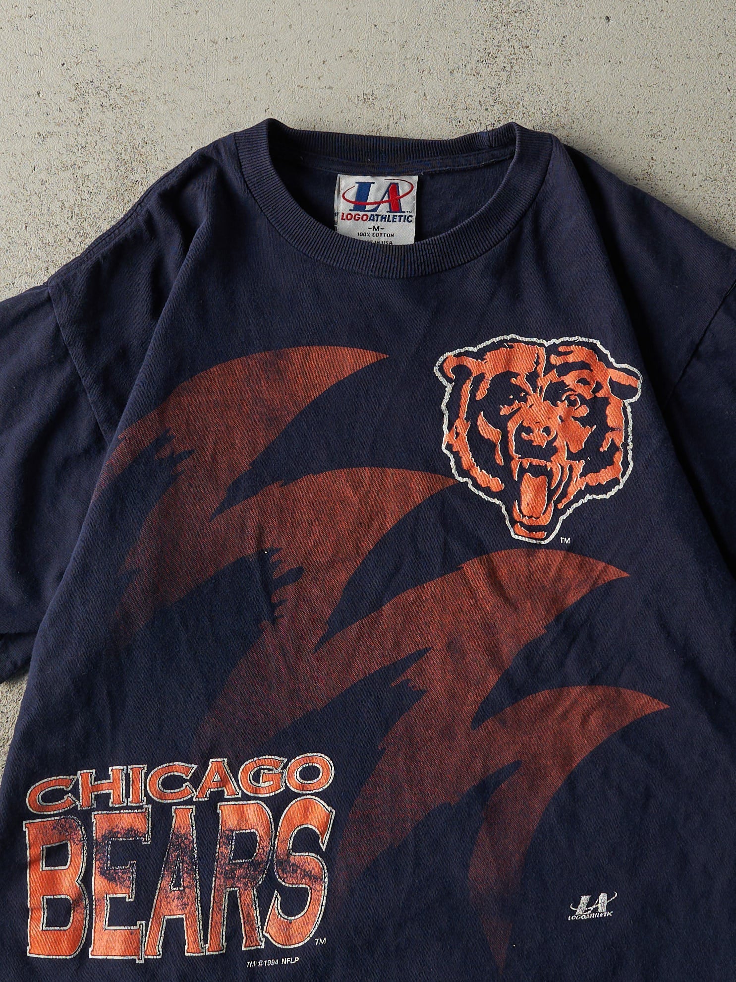 Vintage 94' Navy Blue Chicago Bears Tee (M/L)