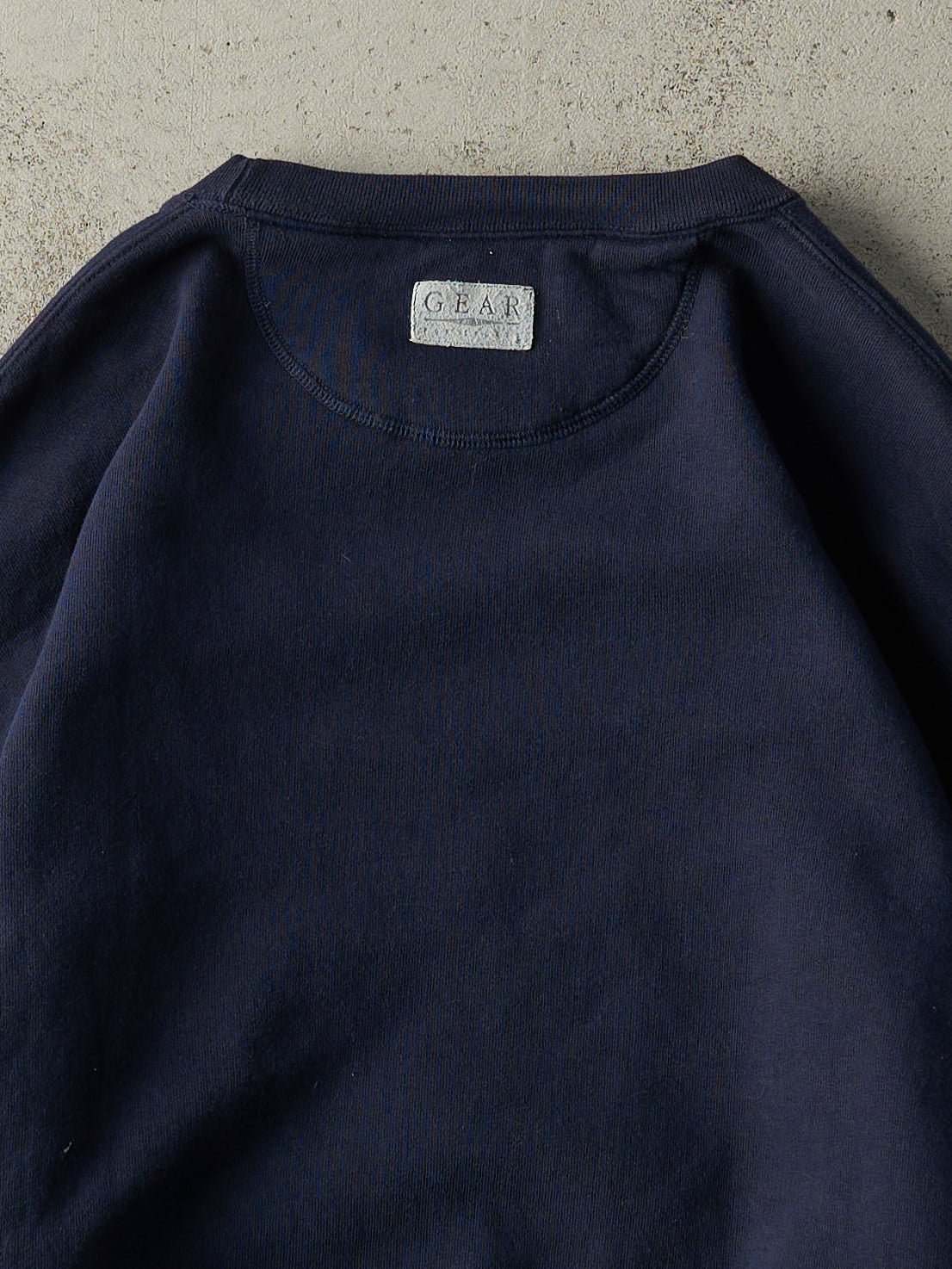 Vintage 90s Navy Blue New York City Pratt Institute Crewneck (L)