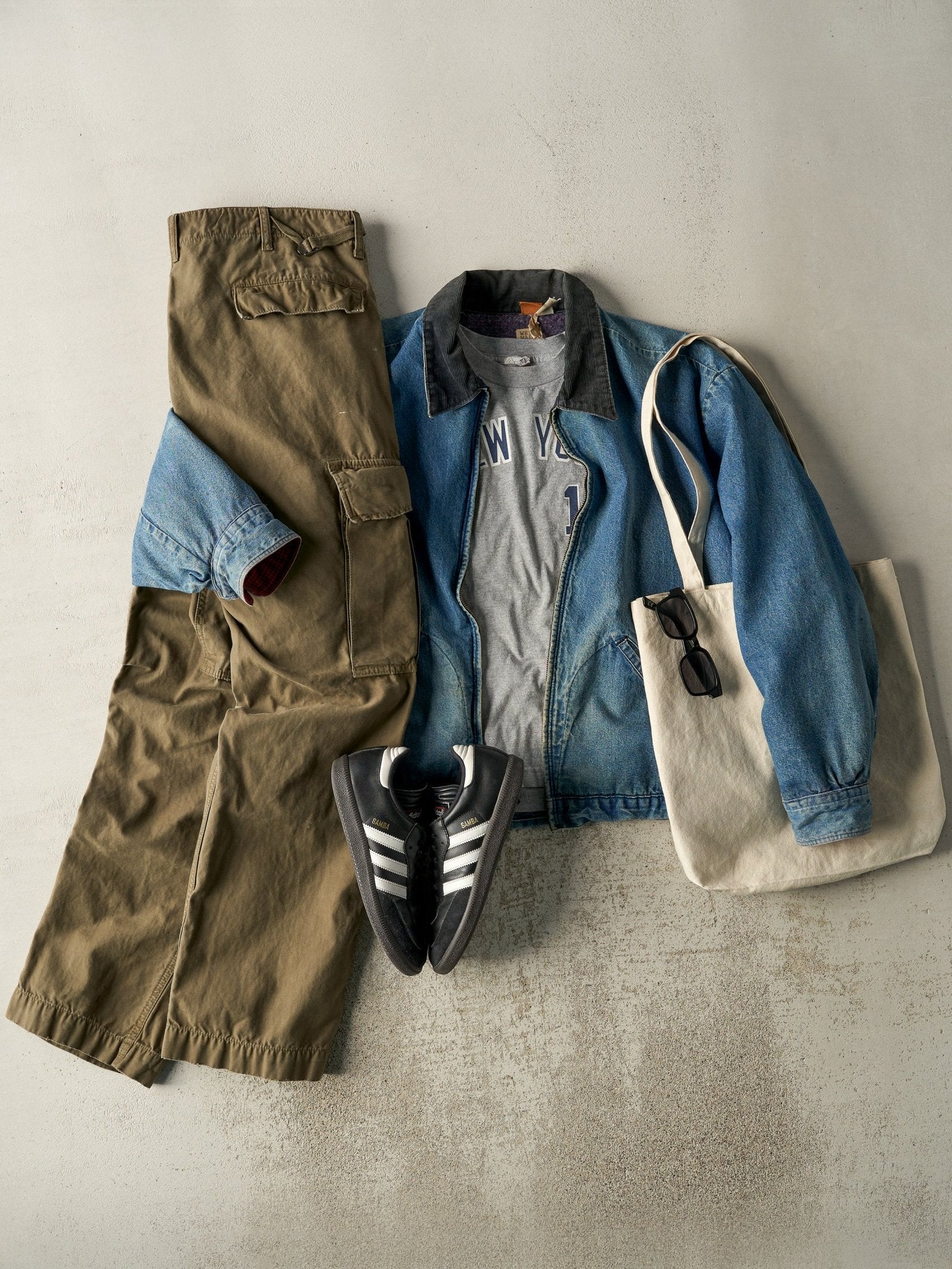 Vintage 80s Mid Wash Big Ben Wrangler Blanket Lined Denim Work Jacket (L/XL)