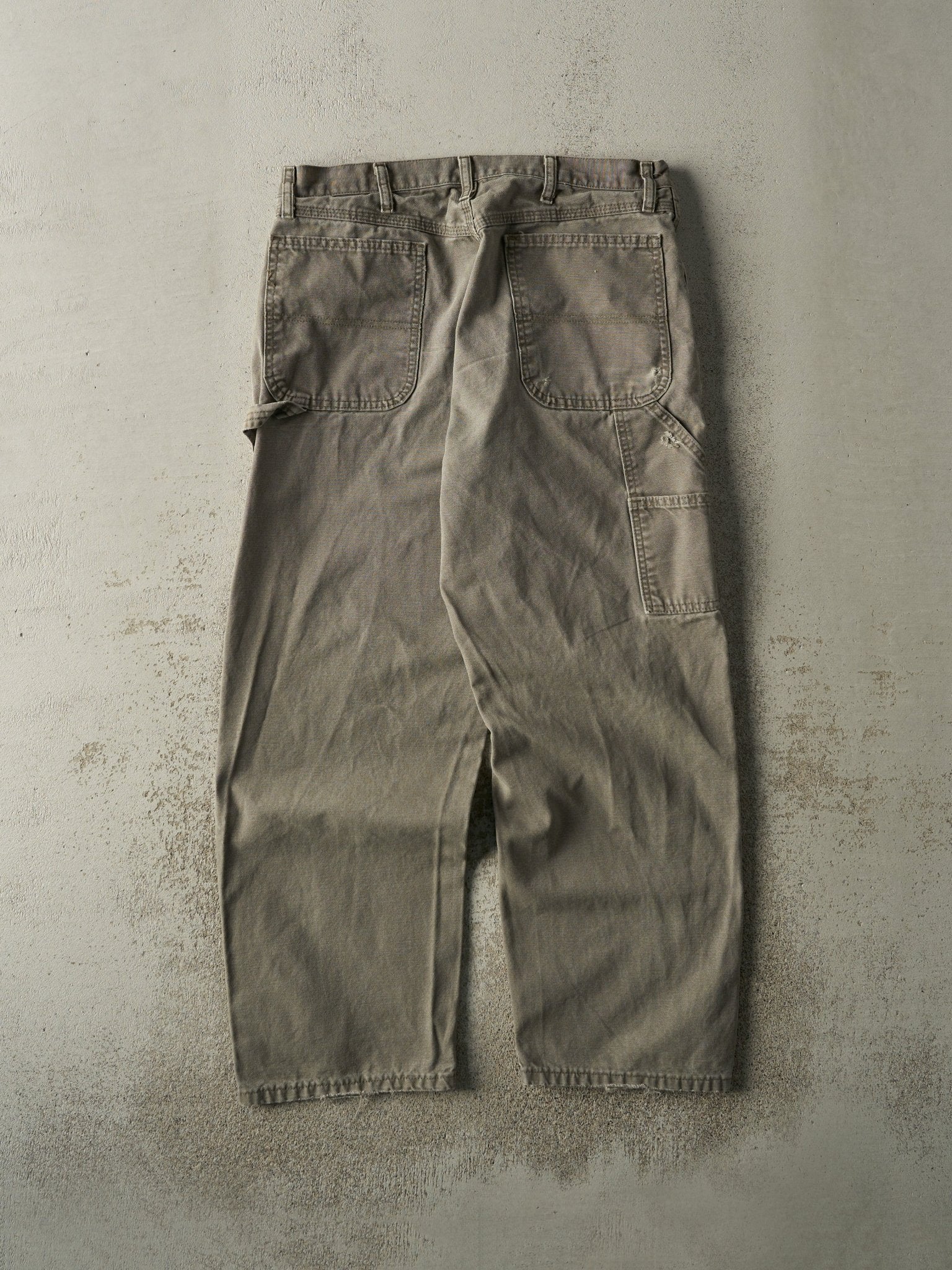 Vintage 90s Green Rustler Carpenter Pants (34x29.5)