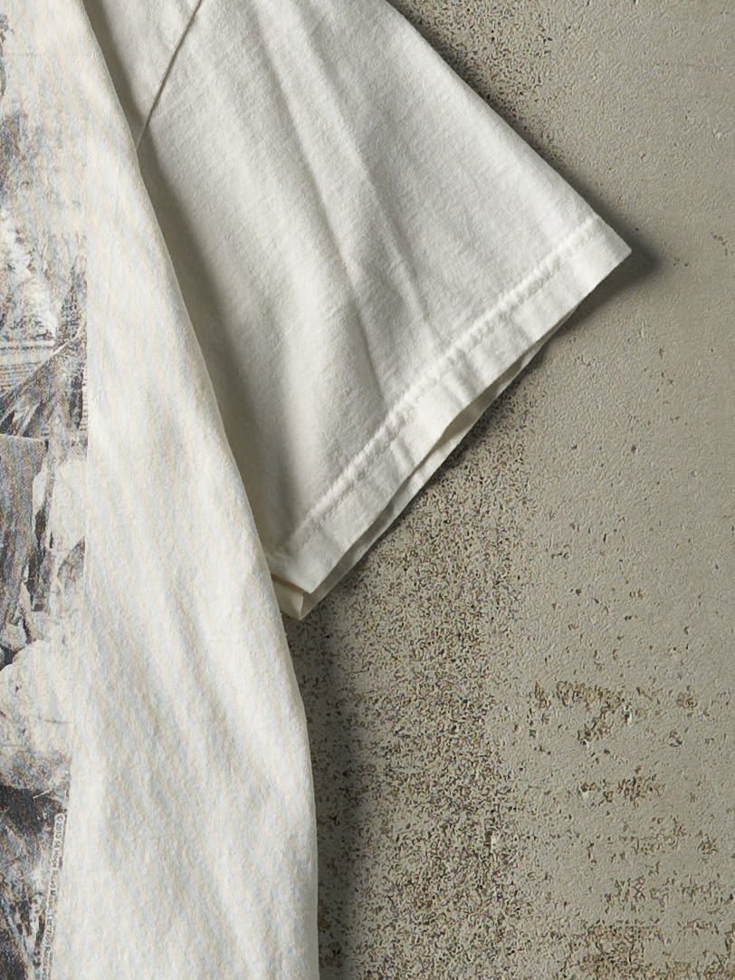 Vintage 10' White Bob Marley Tee (S)