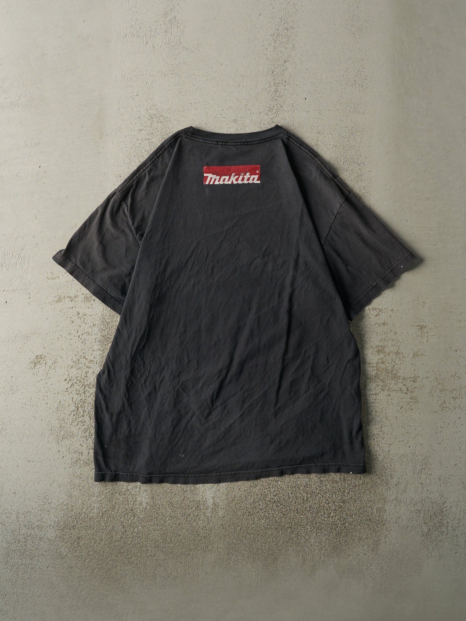 Vintage Y2K Faded Black Makita Tools Tee (XL)
