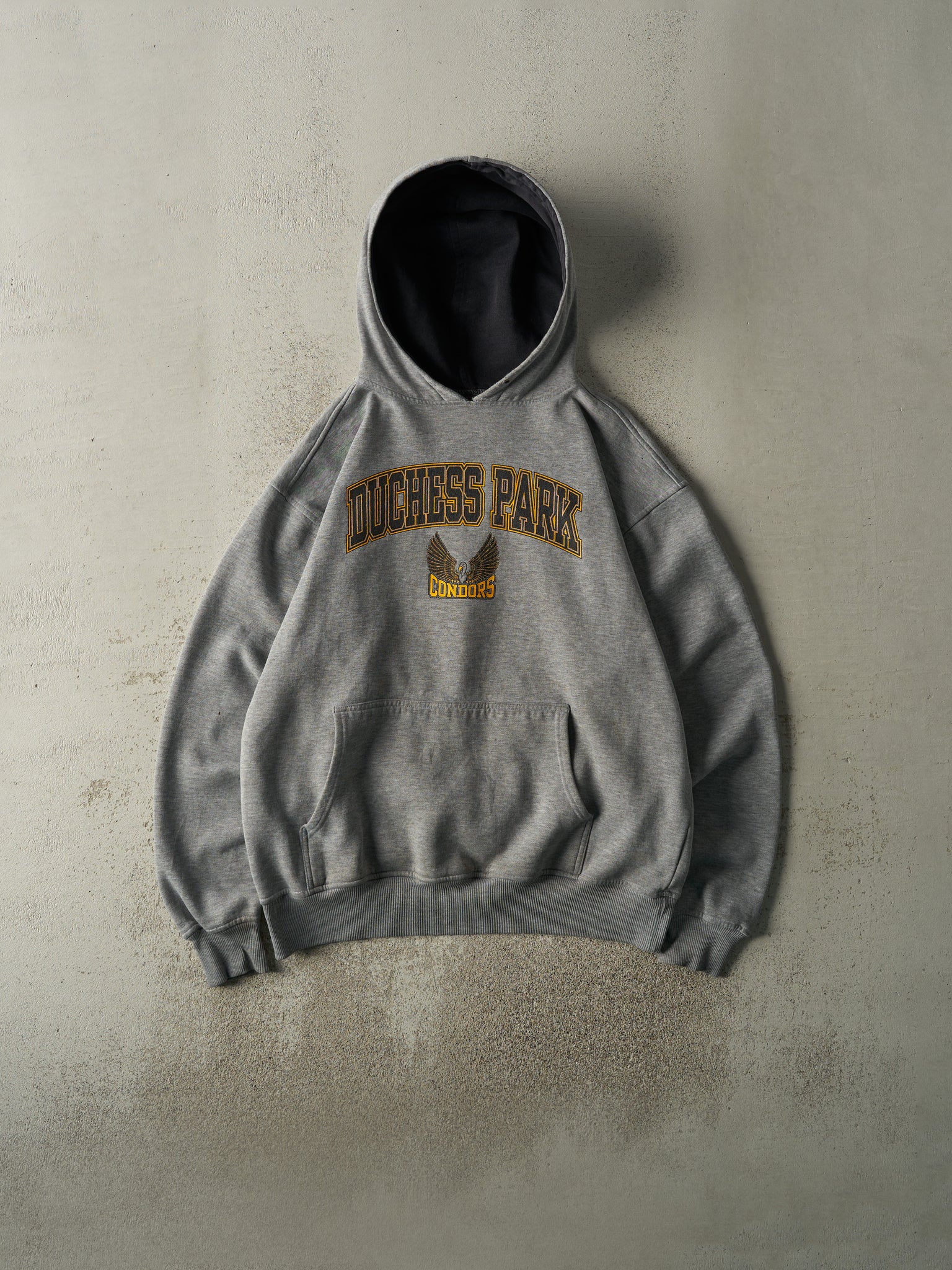 Vintage Y2K Grey Duchess Park Condors Hoodie (L)