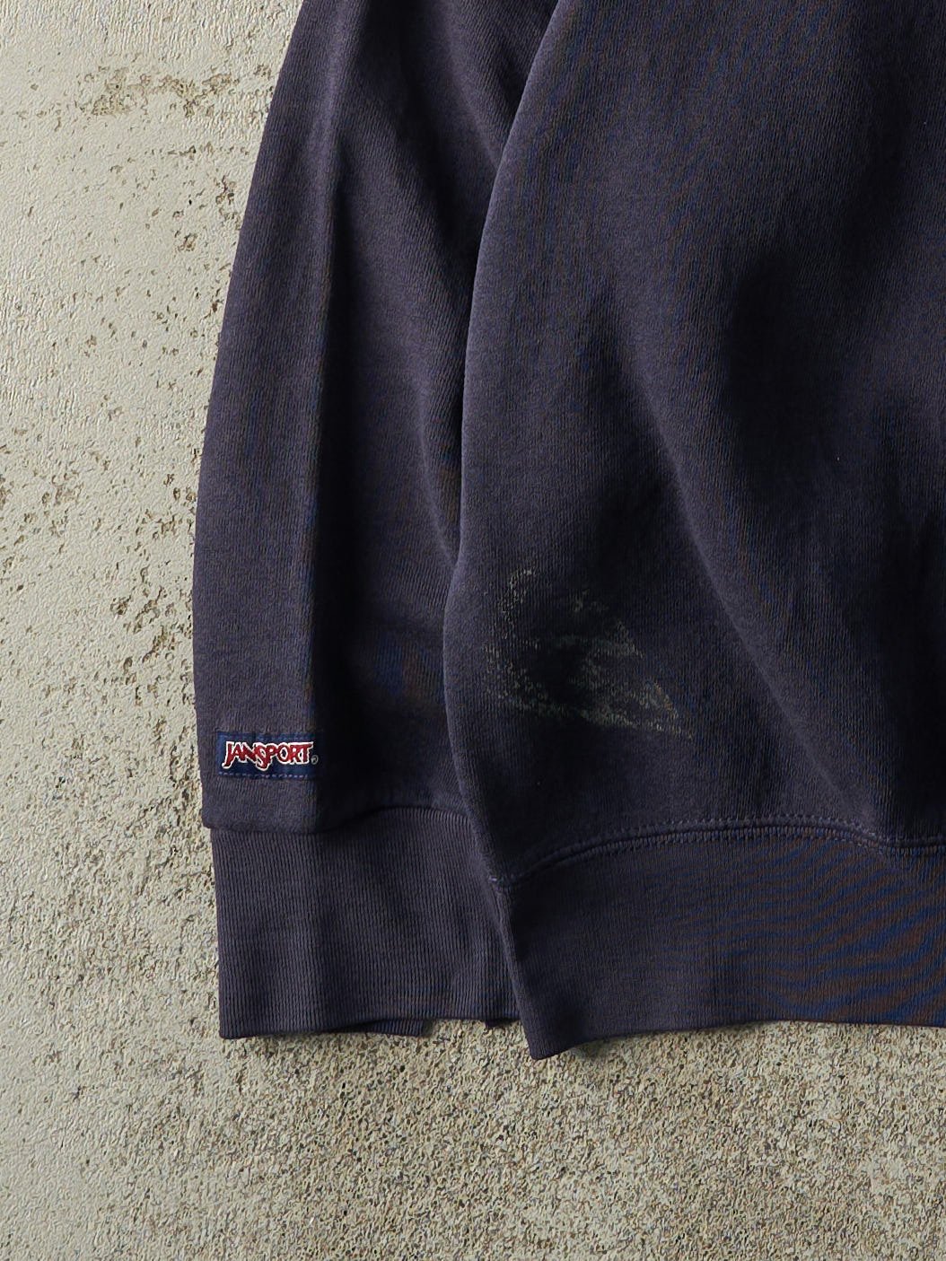 Vintage 90s Navy Blue Embroidered BYU Crewneck (L)