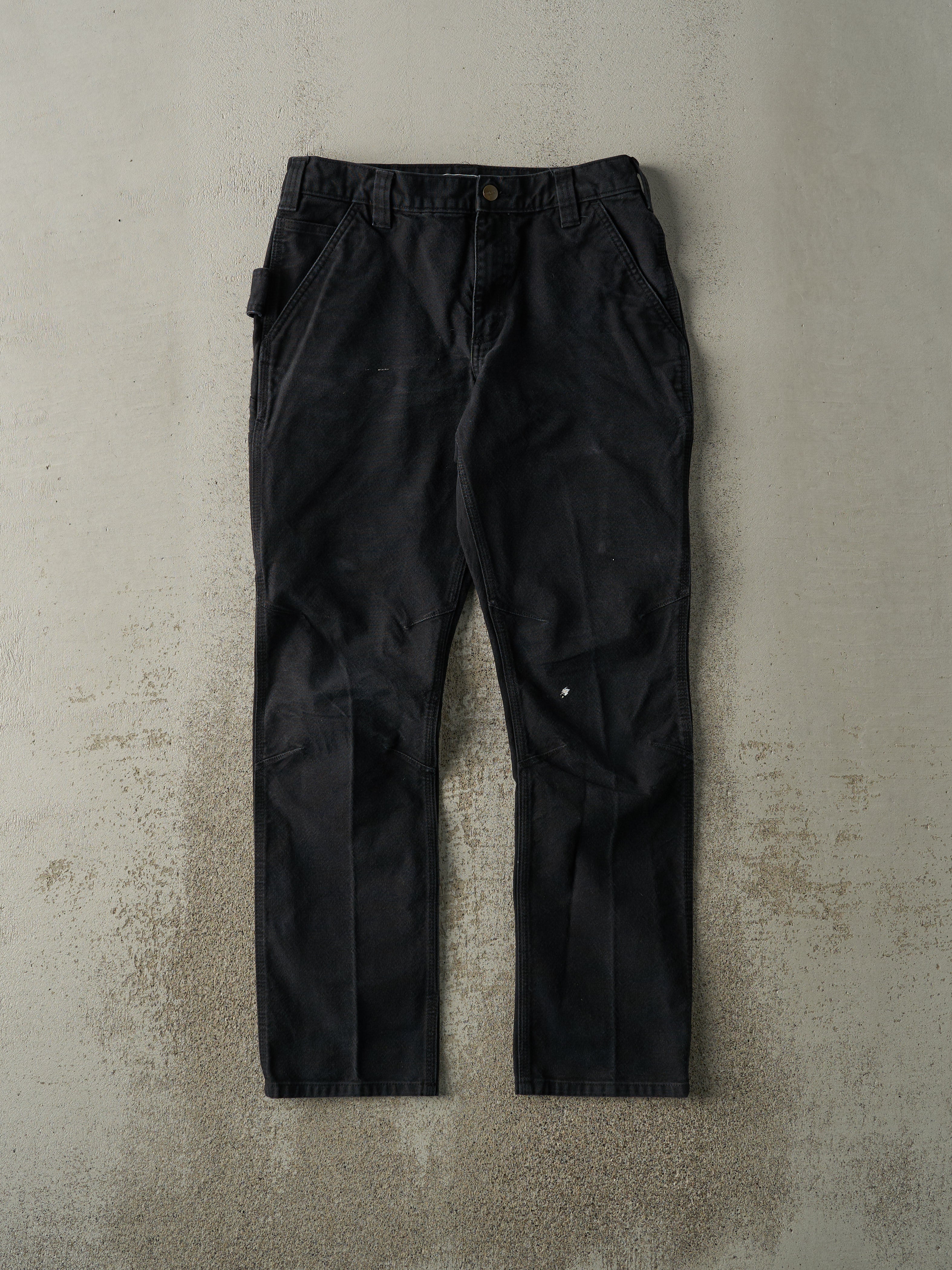 Vintage Y2K Black Carhartt Carpenter Pants (30x30)