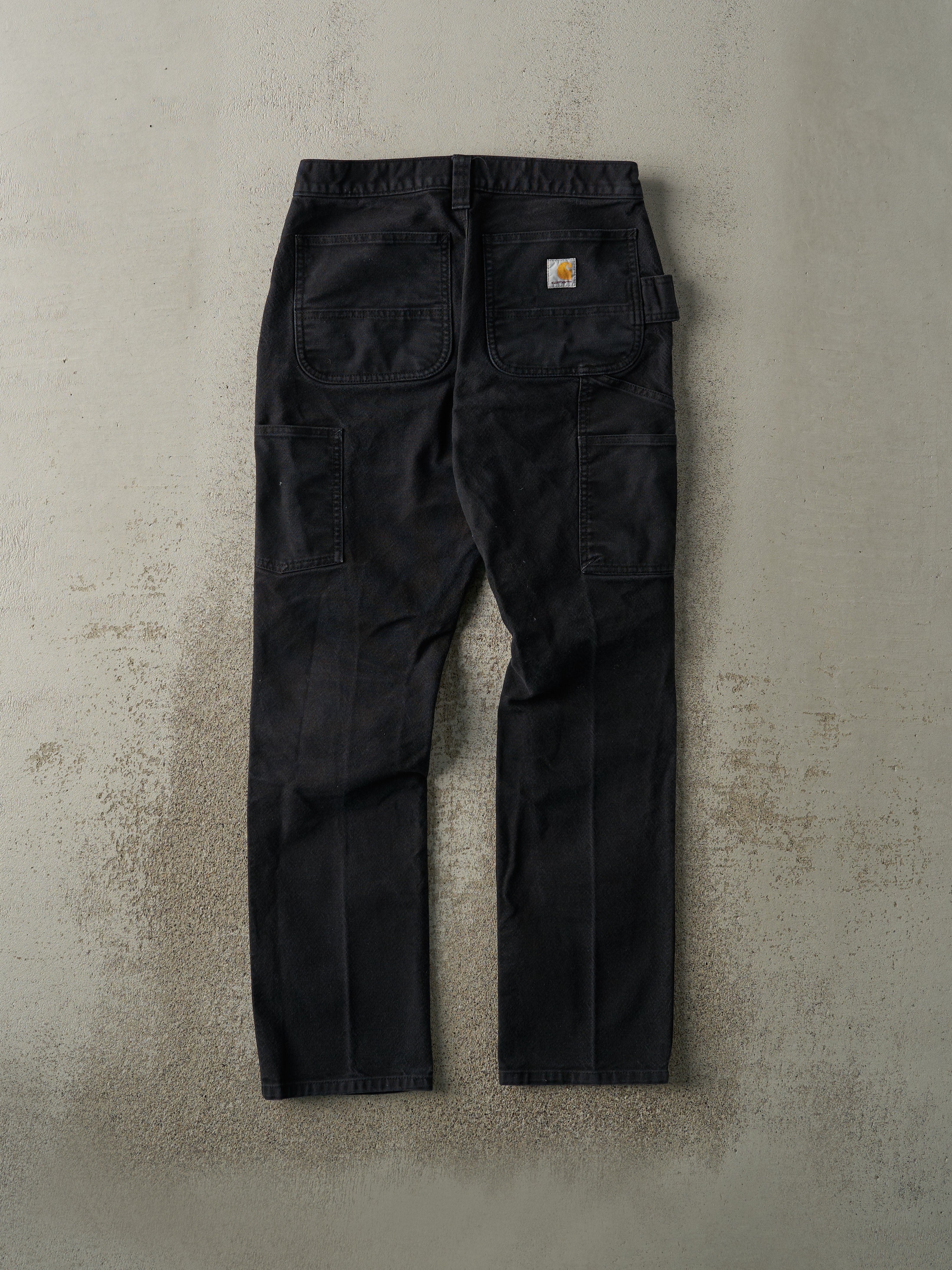 Vintage Y2K Black Carhartt Carpenter Pants (30x30)