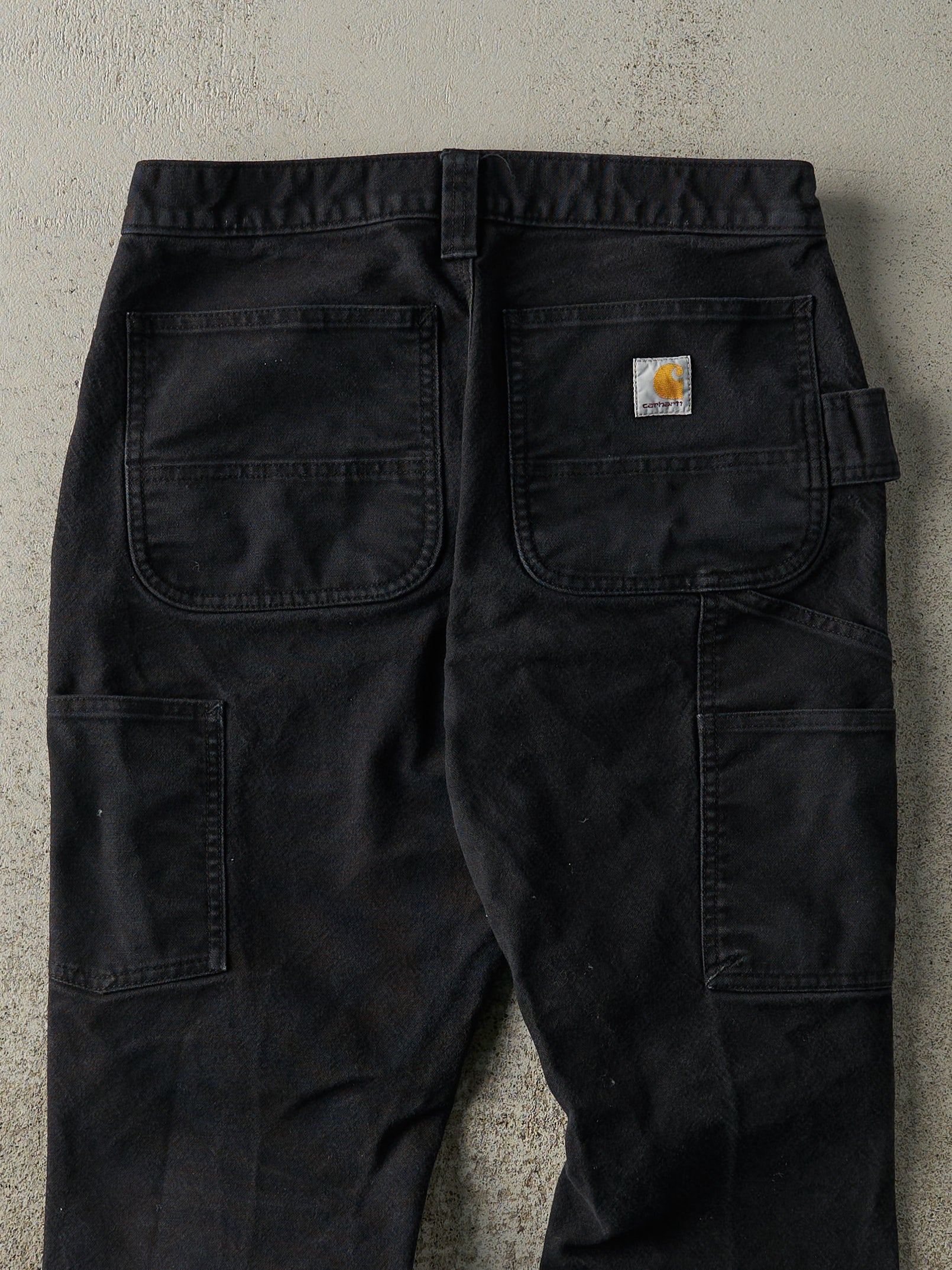 Vintage Y2K Black Carhartt Carpenter Pants (30x30)