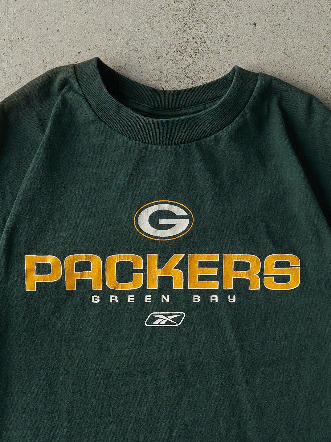 Vintage Y2K Green Green Bay Packers Tee (L/XL)