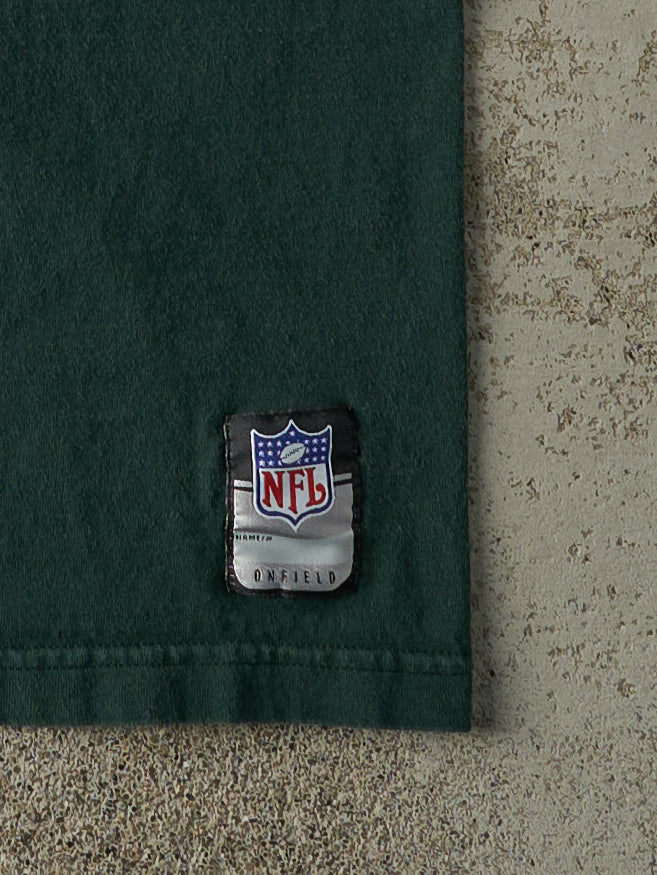 Vintage Y2K Green Green Bay Packers Tee (L/XL)