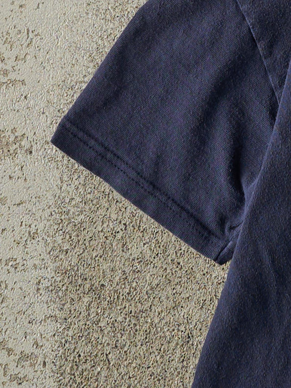 Vintage Y2K Navy Blue Detroit Tigers Tee (XS)