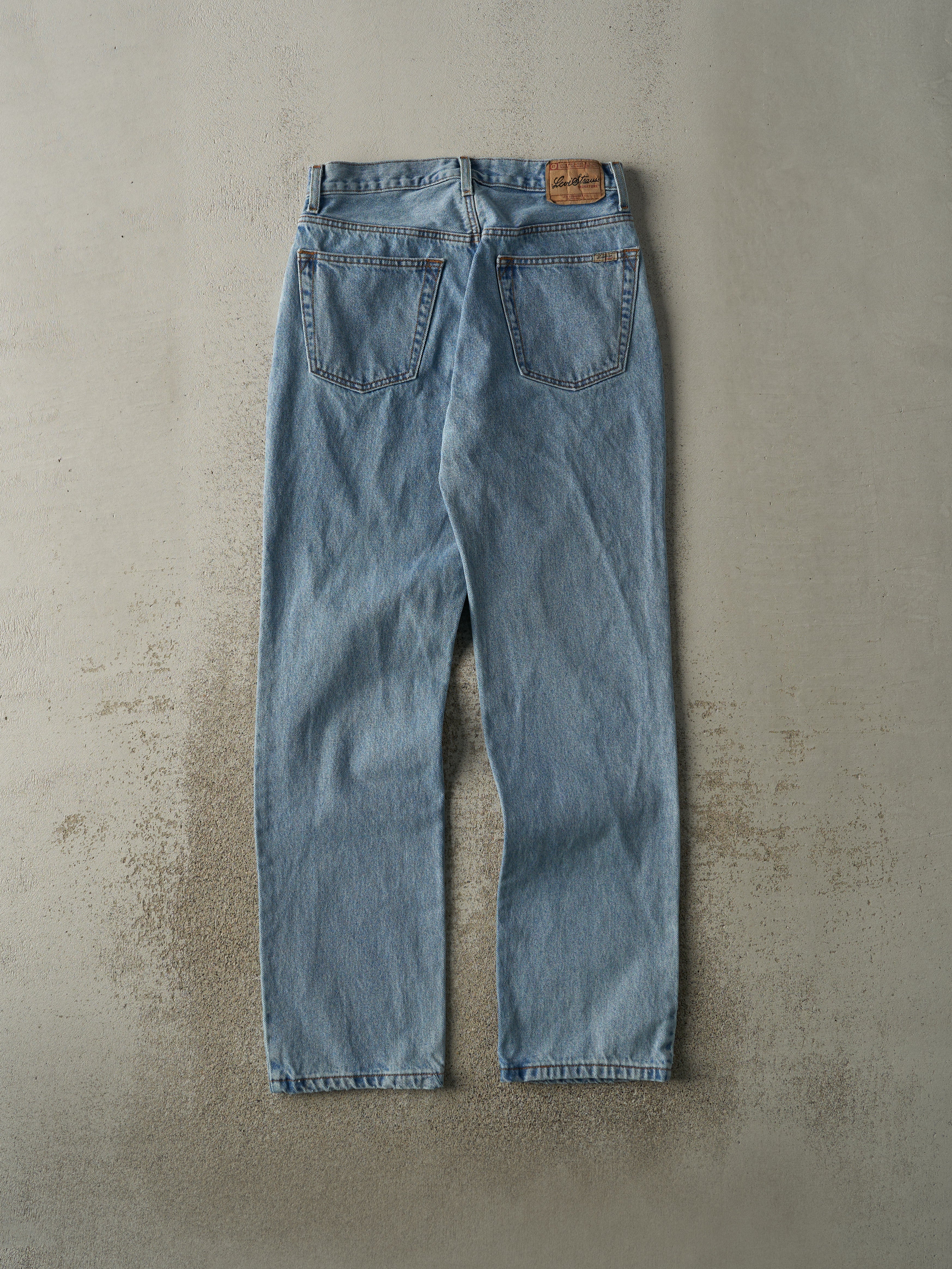 Vintage Y2K Light Wash Levi's Strauss Signature Series Jeans (30.5x33)