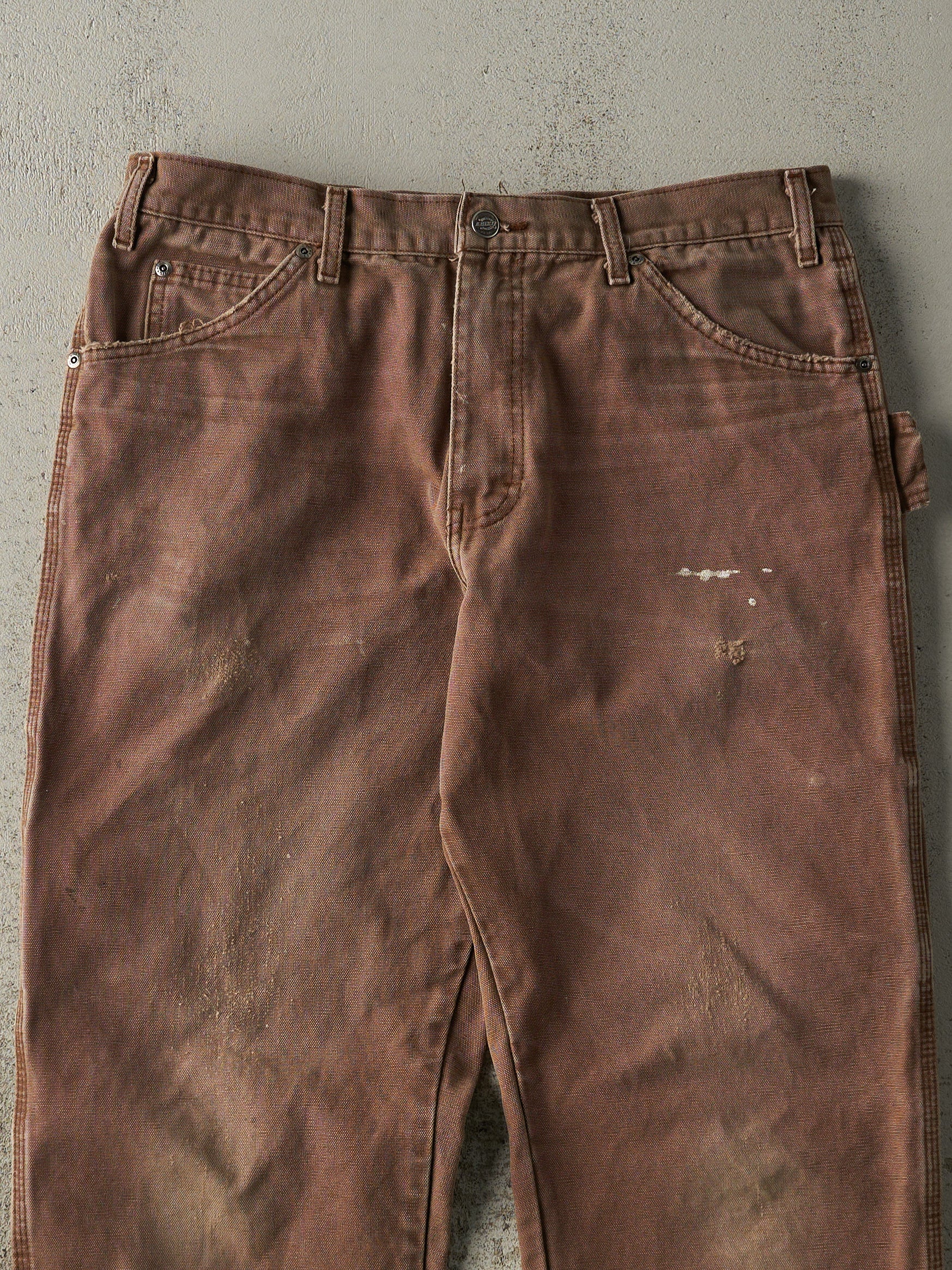 Vintage 90s Brown Dickies Carpenter Pants (34x31.5)