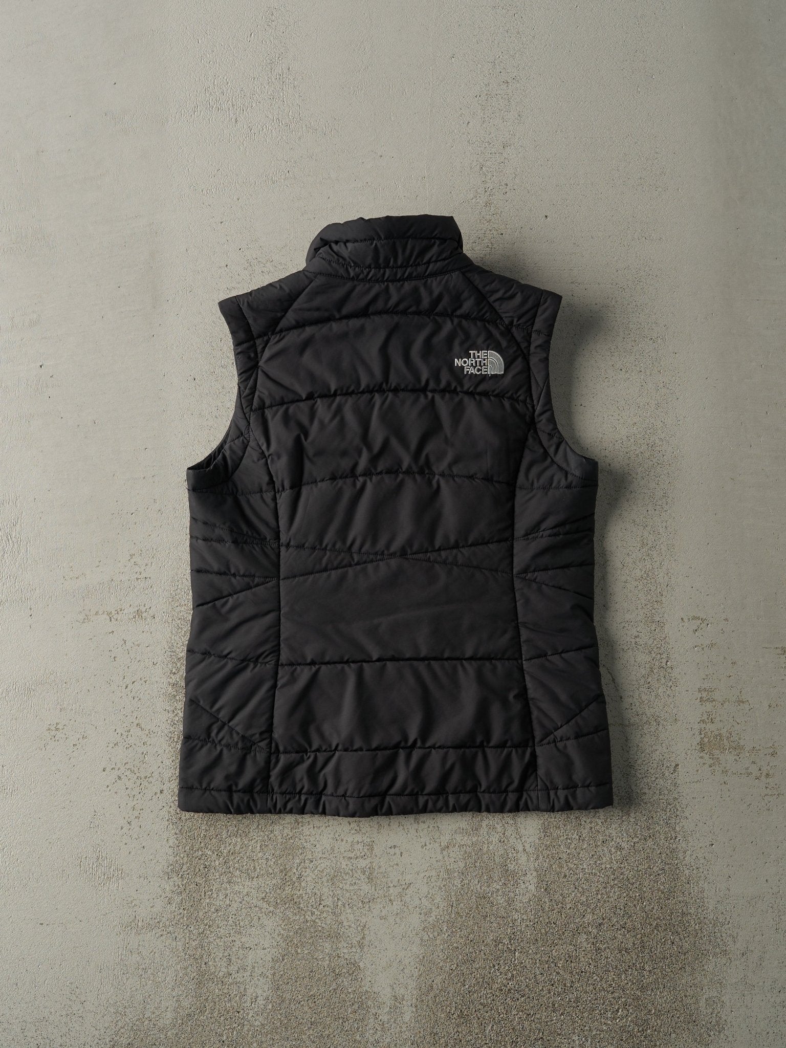 Vintage Y2K Black The North Face Puffer Vest (XS)