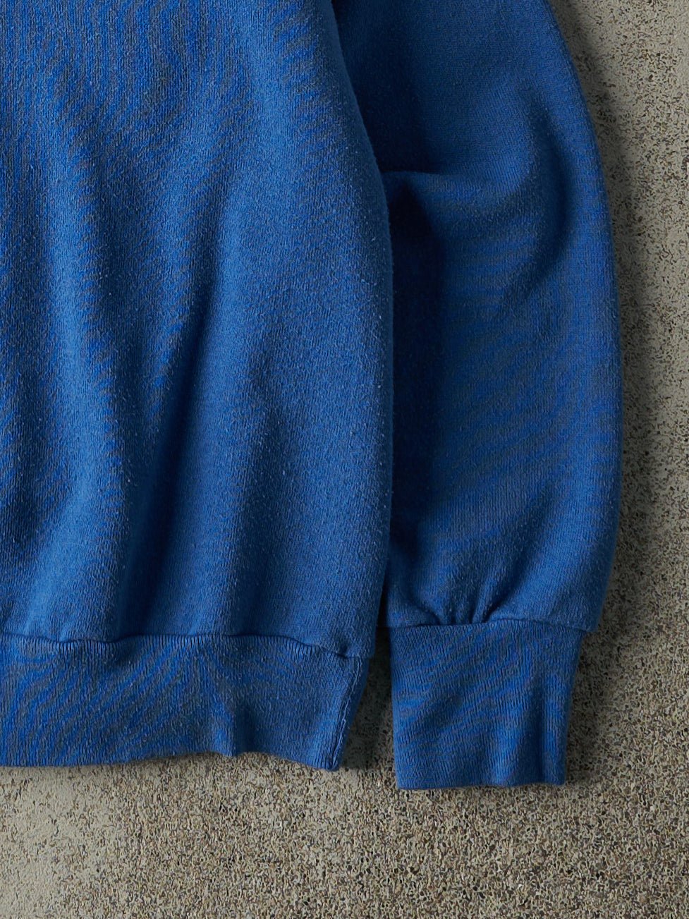 Vintage 90s Blue Blank Crewneck (S/M)