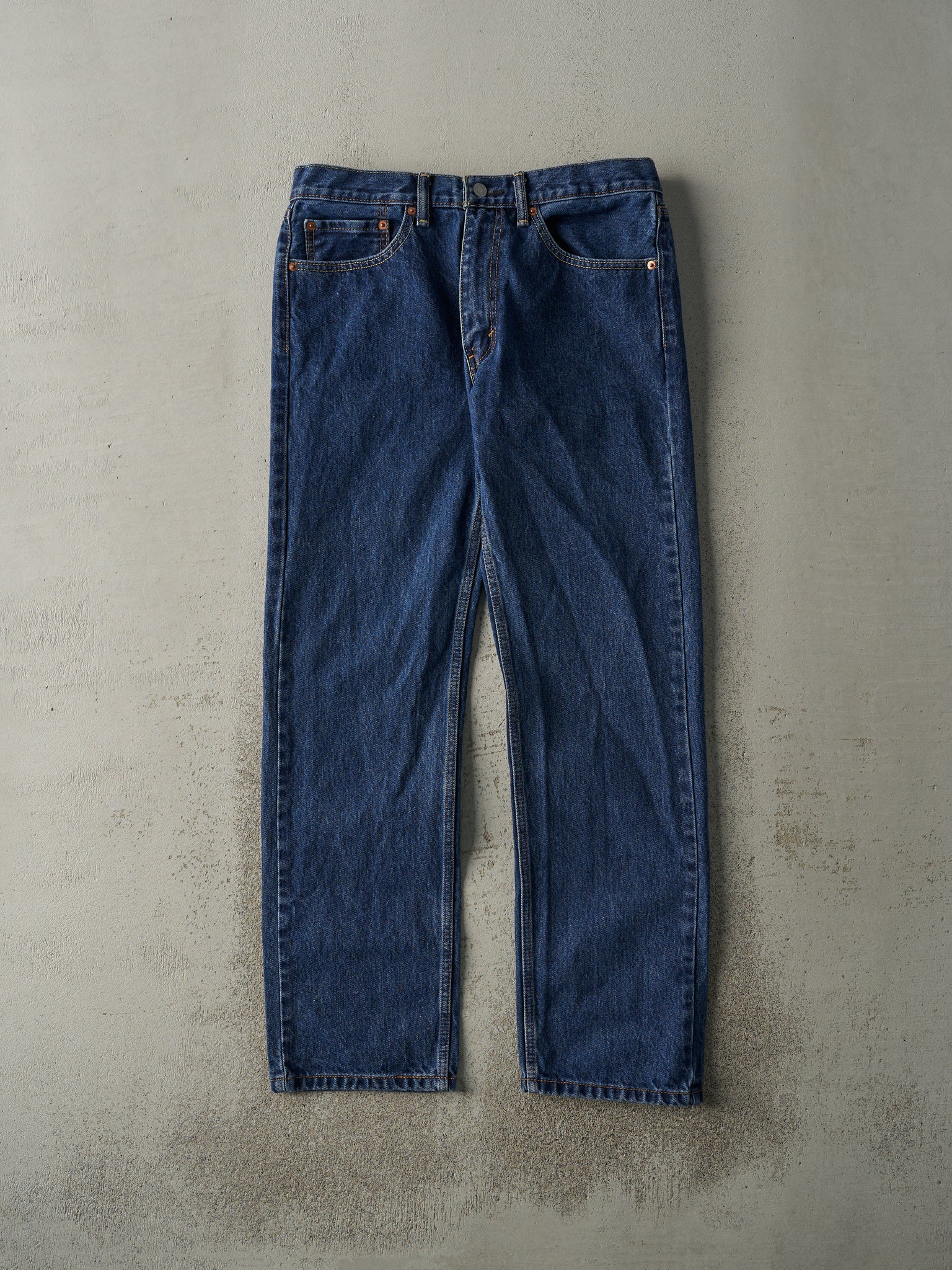 Vintage Y2K Dark Wash Levi's 505 Jeans (34x31)