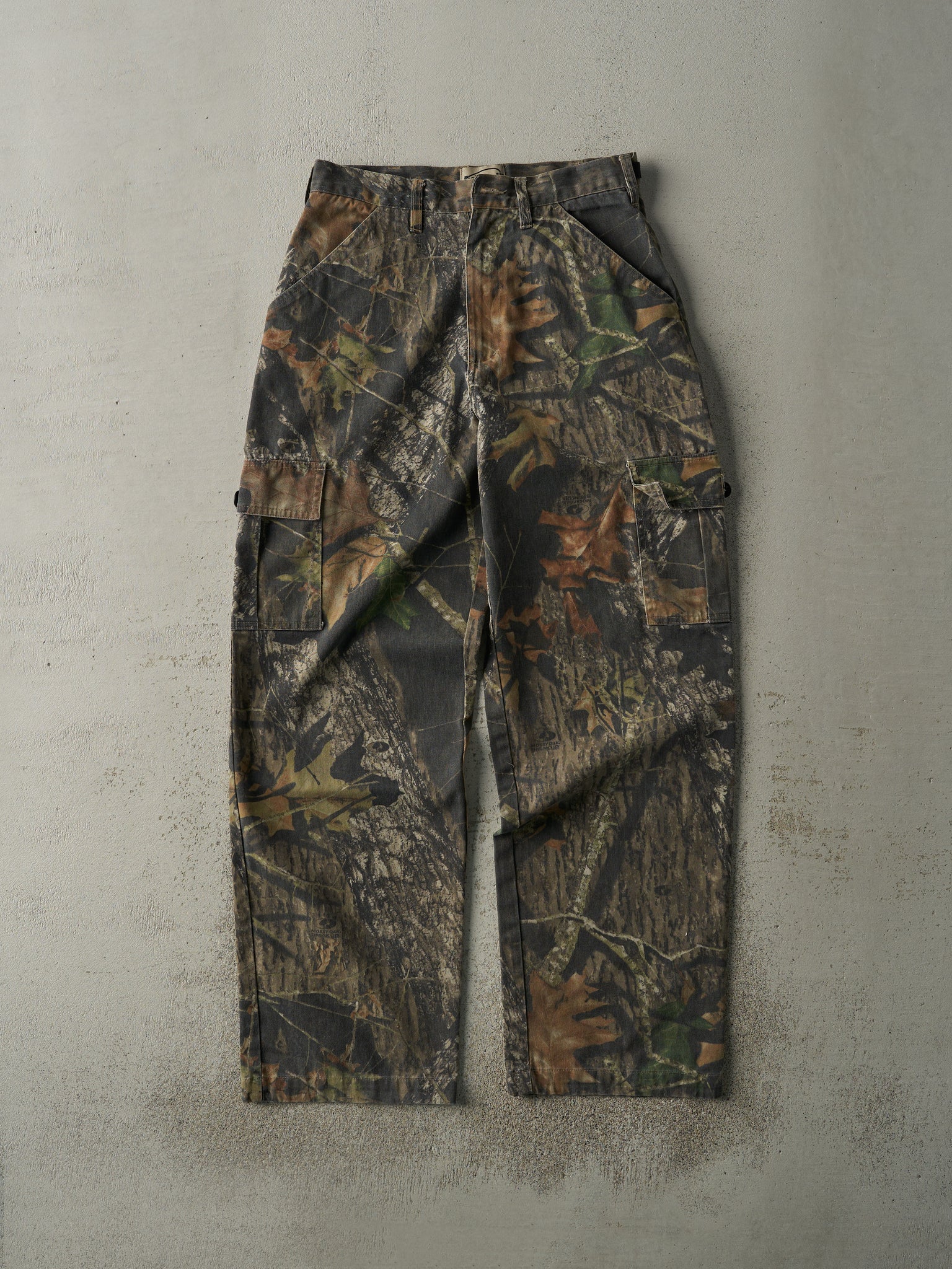 Vintage Y2K Camo Mossy Oak x Break Up Cargo Pants (29x31)