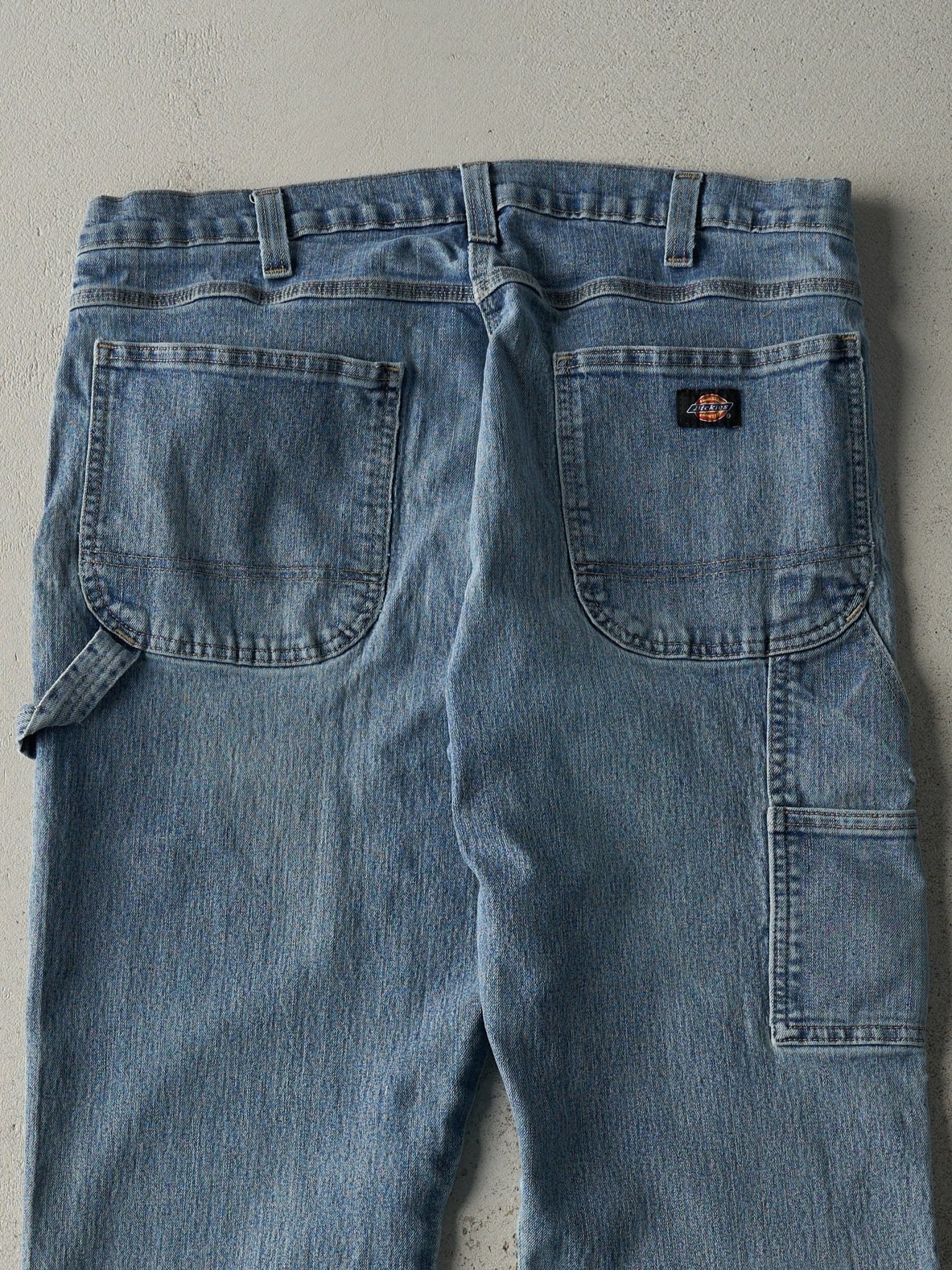 Vintage Y2K Light Wash Dickies Carpenter Pants (36x32)