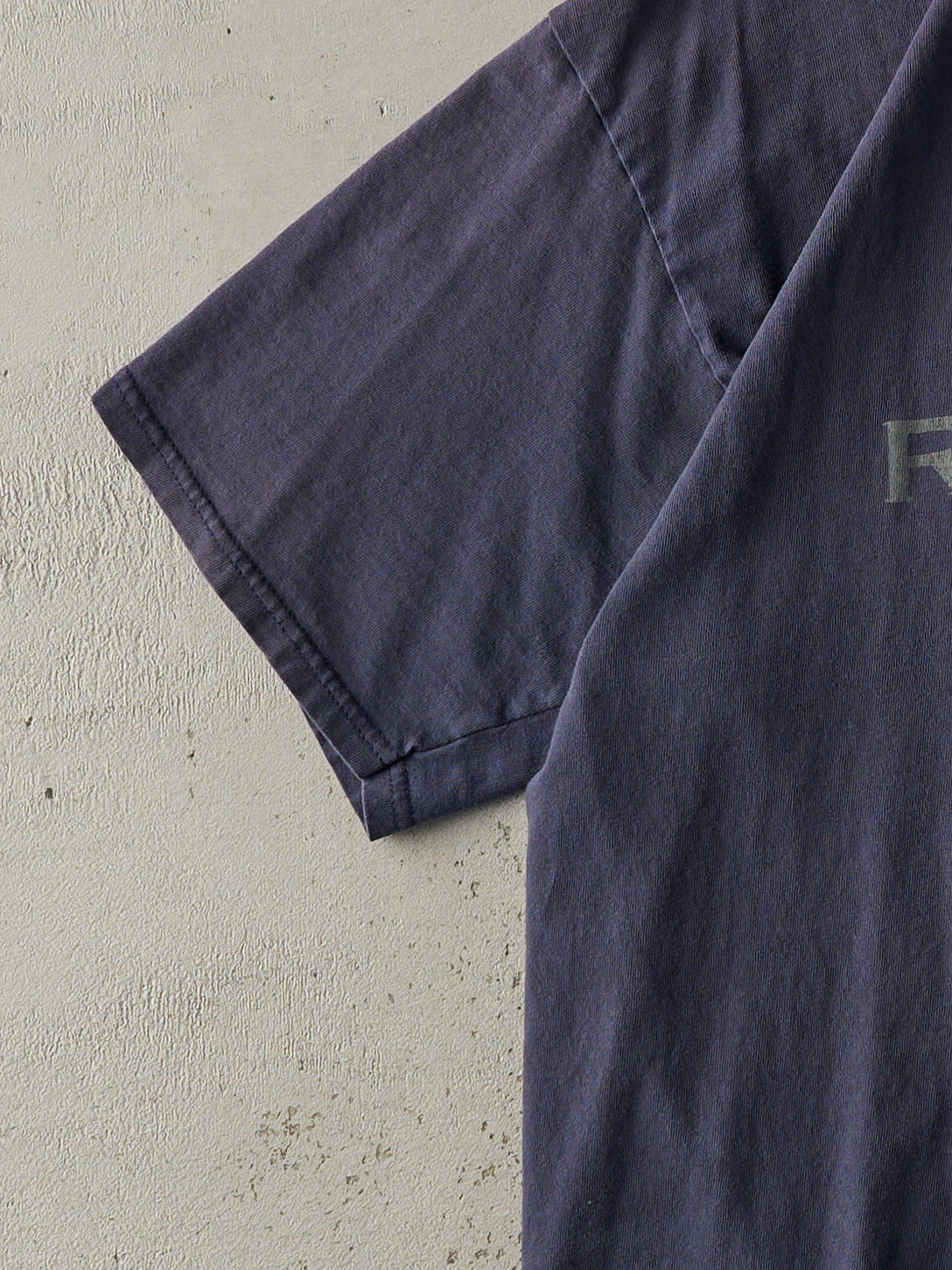 Vintage 90s Navy Blue Reebok Logo Tee (M)