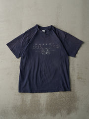 Vintage 90s Navy Blue Dallas Cowboys Single Stitch Tee (M)