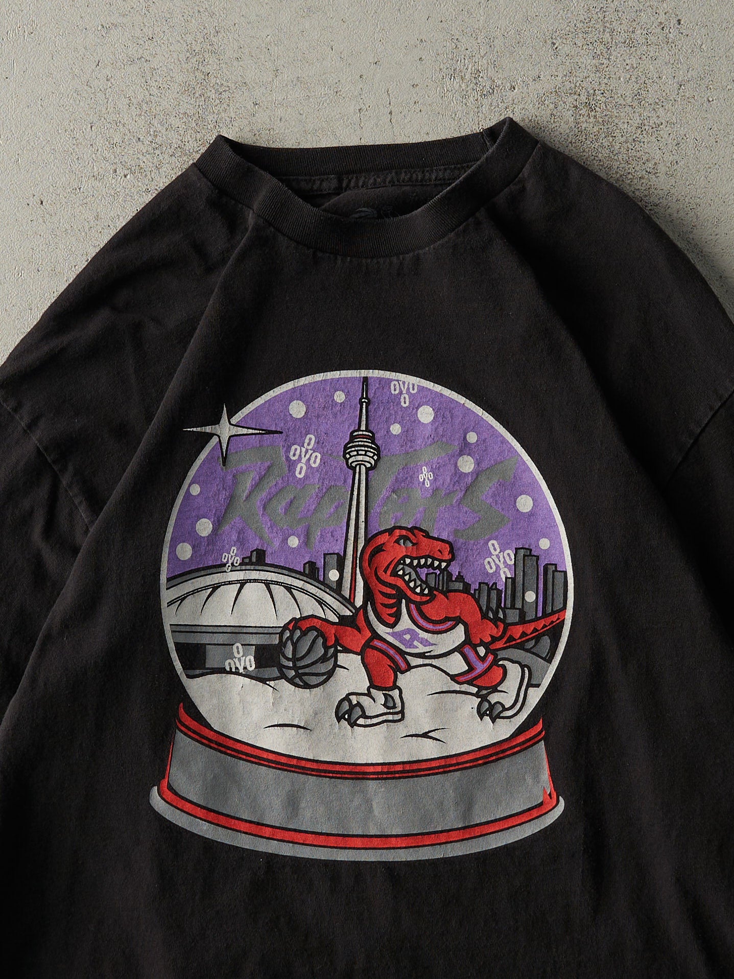 19' Black Toronto Raptors OVO Christmas Day Long Sleeve (M)