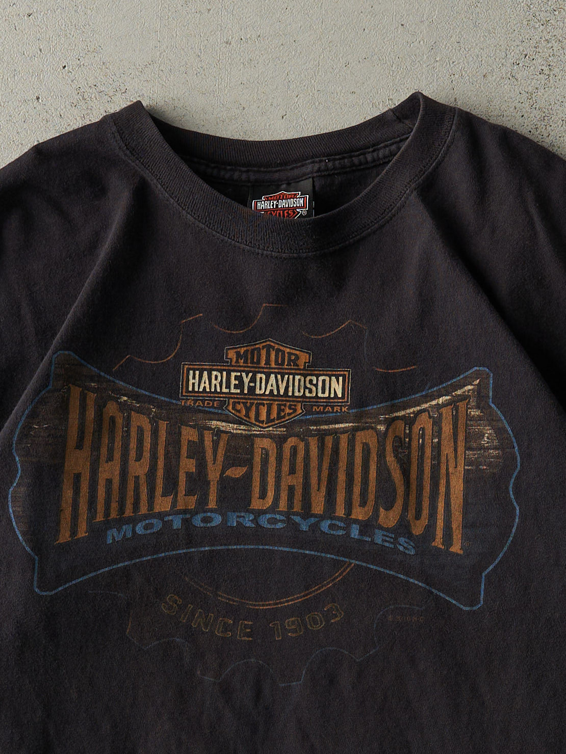 Vintage 10' Kingston Ontario Feel the Freedom Harley Davidson Tee (M)