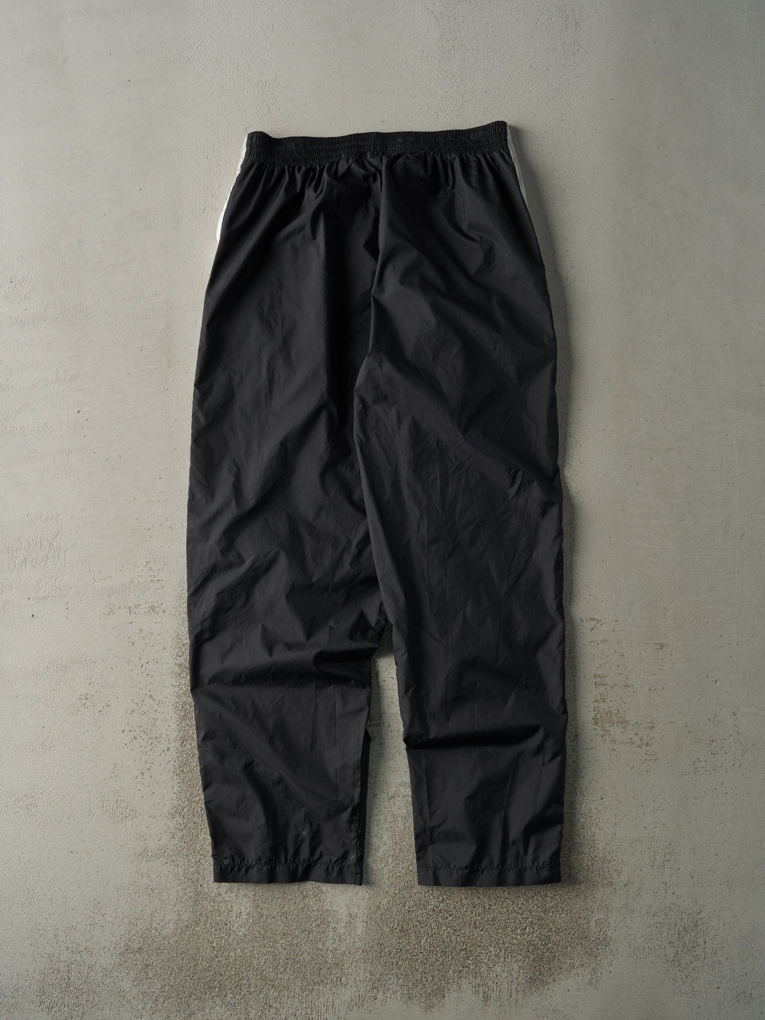 Vintage 90s Black Nike Tear Away Track Pants (32x33.5)