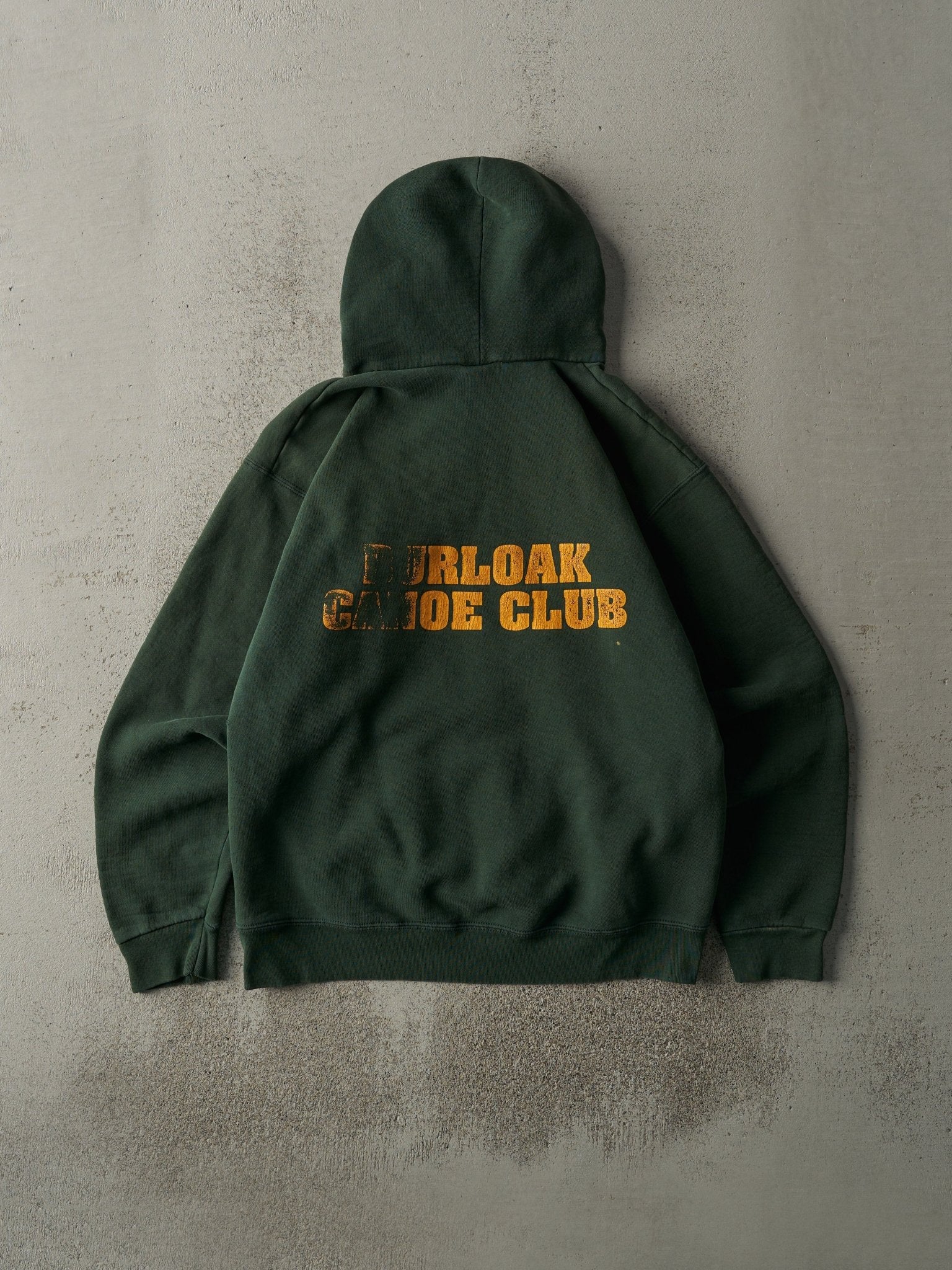 Vintage 97' Forest Green Burloak Canoe Club Hoodie (M)
