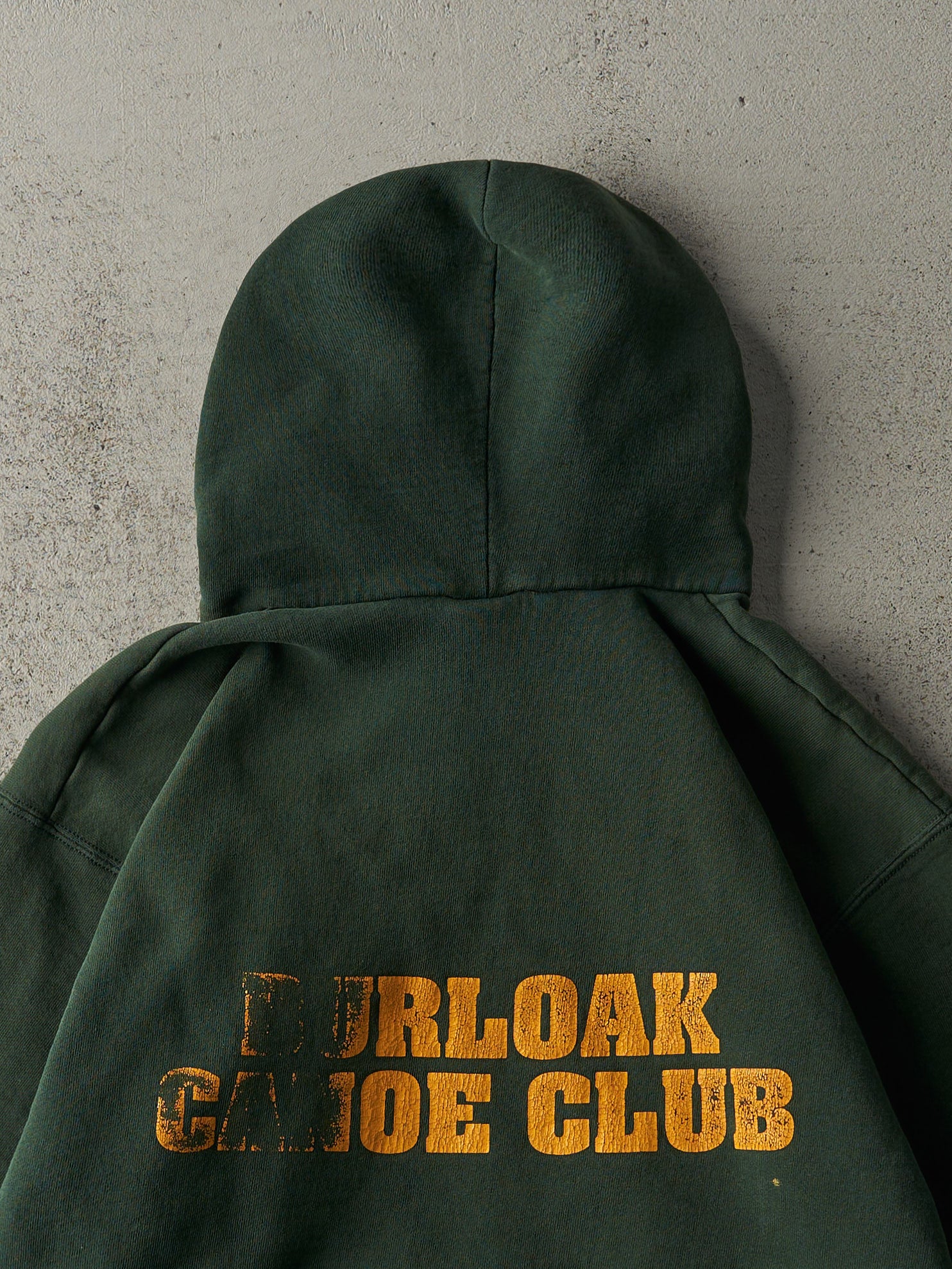 Vintage 97' Forest Green Burloak Canoe Club Hoodie (M)