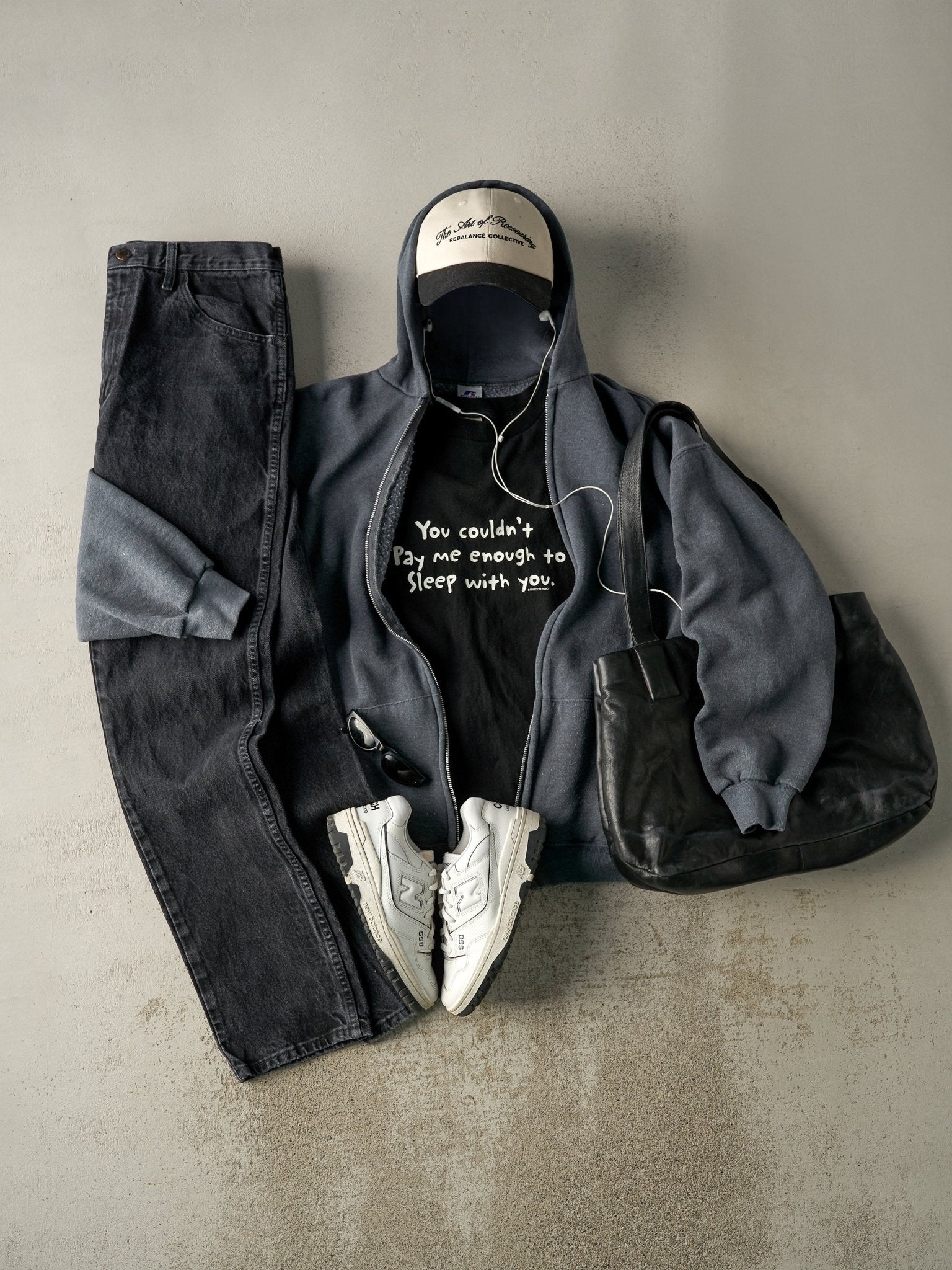 Vintage 90s Faded Black Rustler Denim Pants (32x33.5)