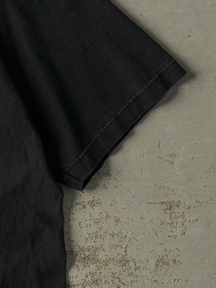 Vintage Y2K Faded Black Blank Tee (M/L)