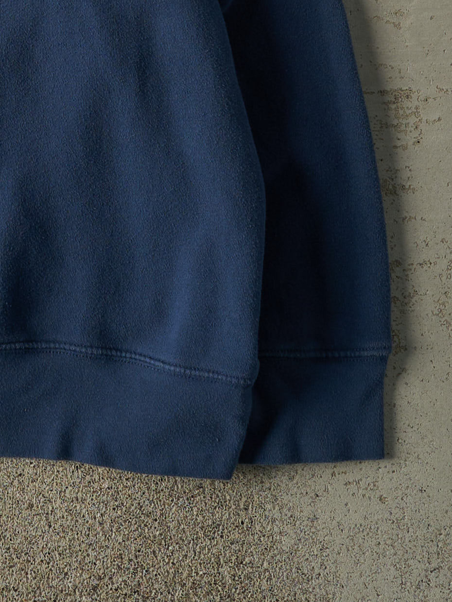 Vintage Y2K Navy Blue Wrangler Embroidered Crewneck (XL/XXL)