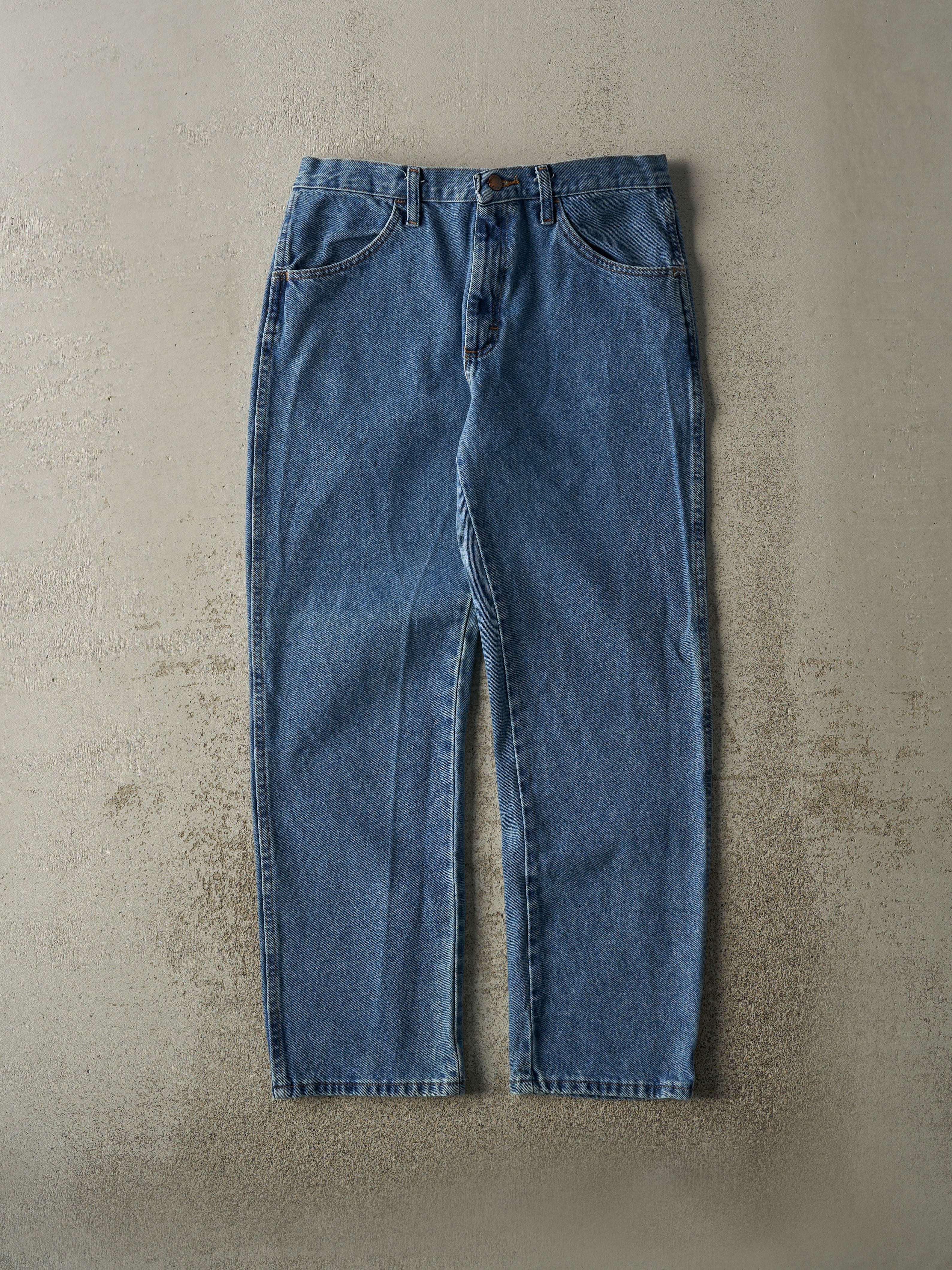 Vintage 90s Mid Wash Rustler Jeans (33x29)
