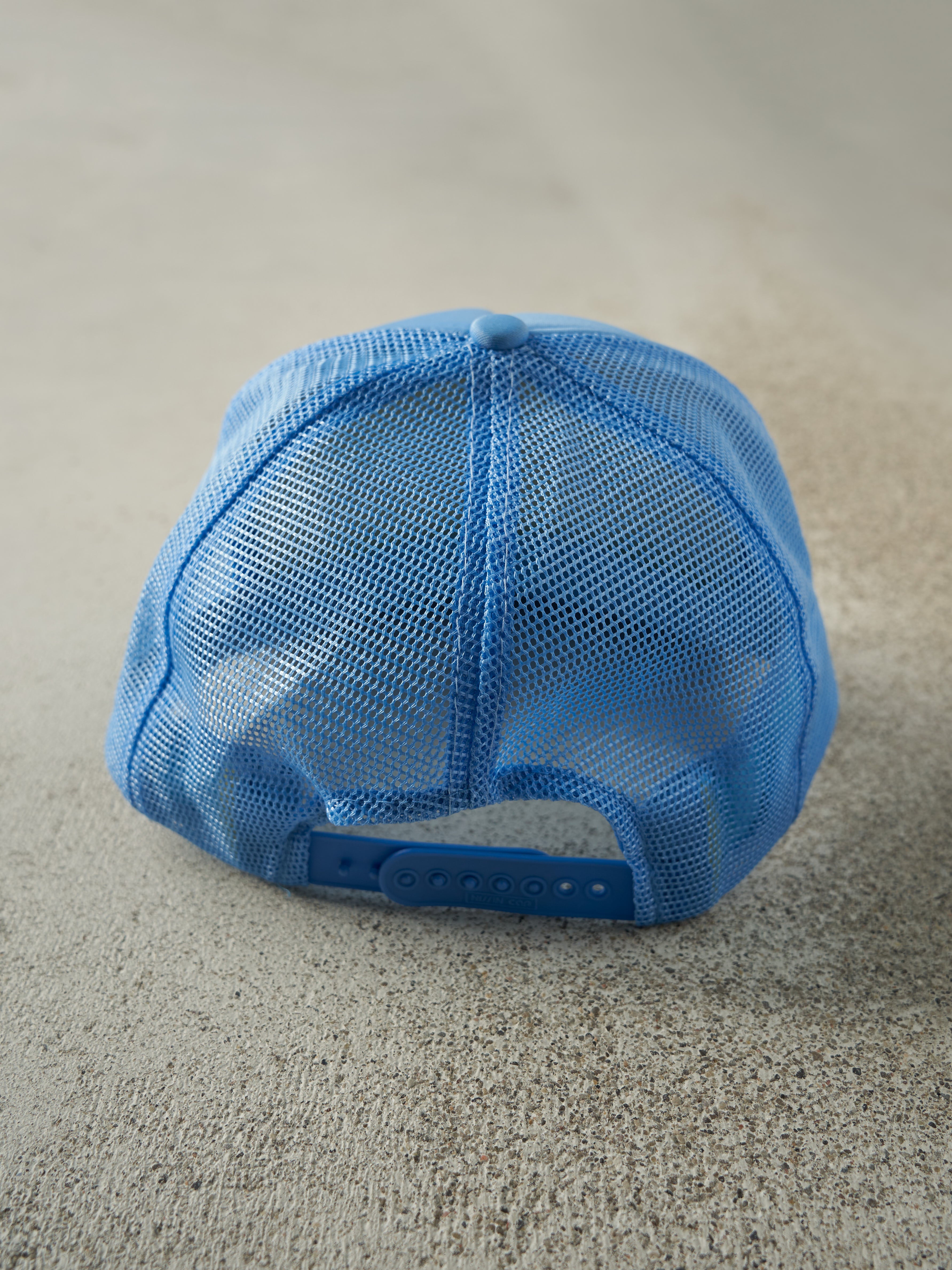 Vintage 80s Blue Harolds Club Foam Trucker Hat