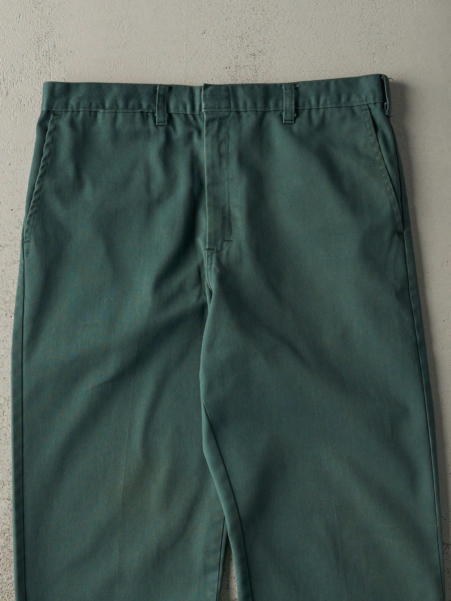 Vintage 80s Green Sears Work Pants (34x29)