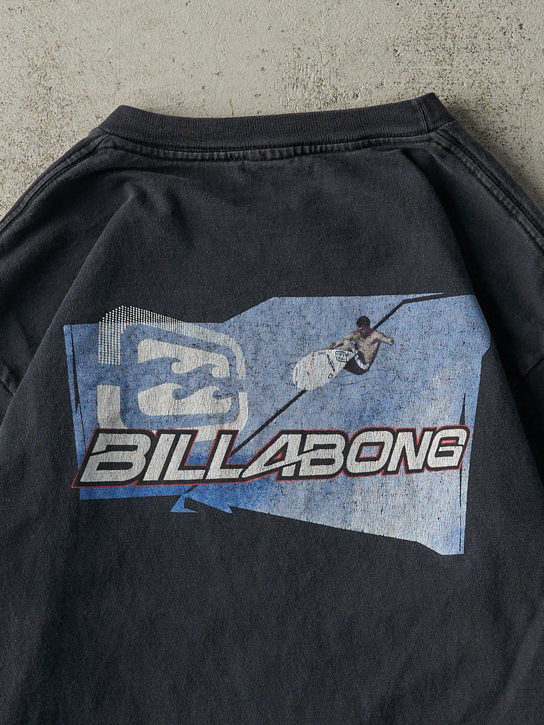 Vintage 90s Faded Black Billabong Long Sleeve (S)