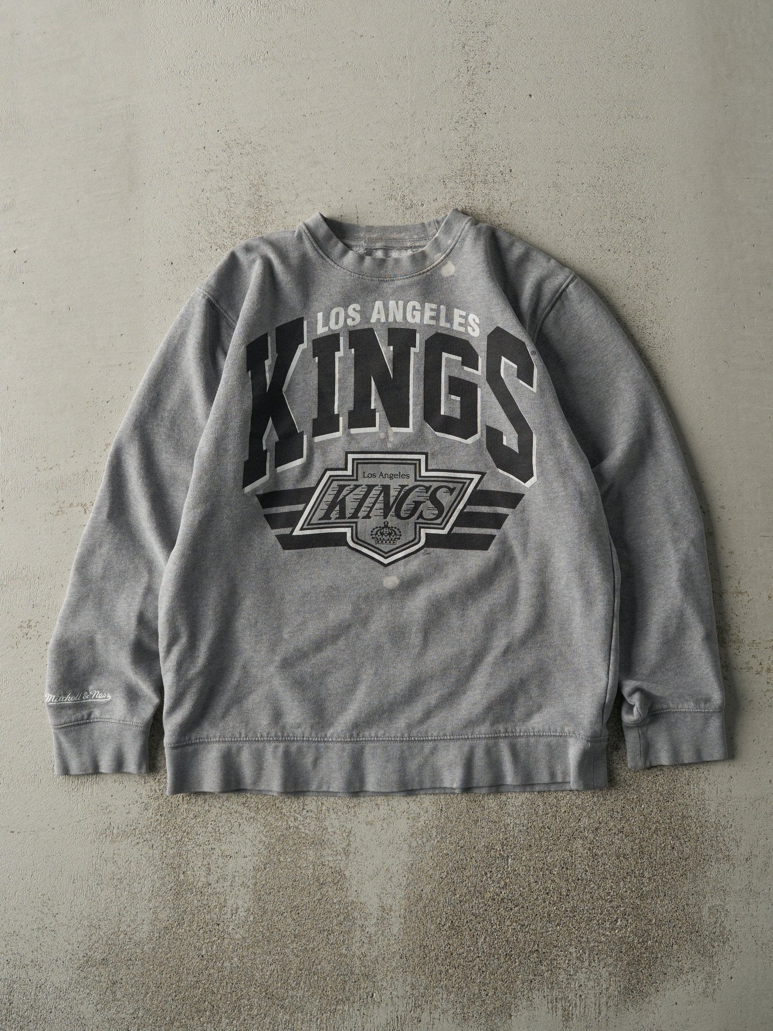 Y2K Grey Los Angeles Kings Crewneck (M)