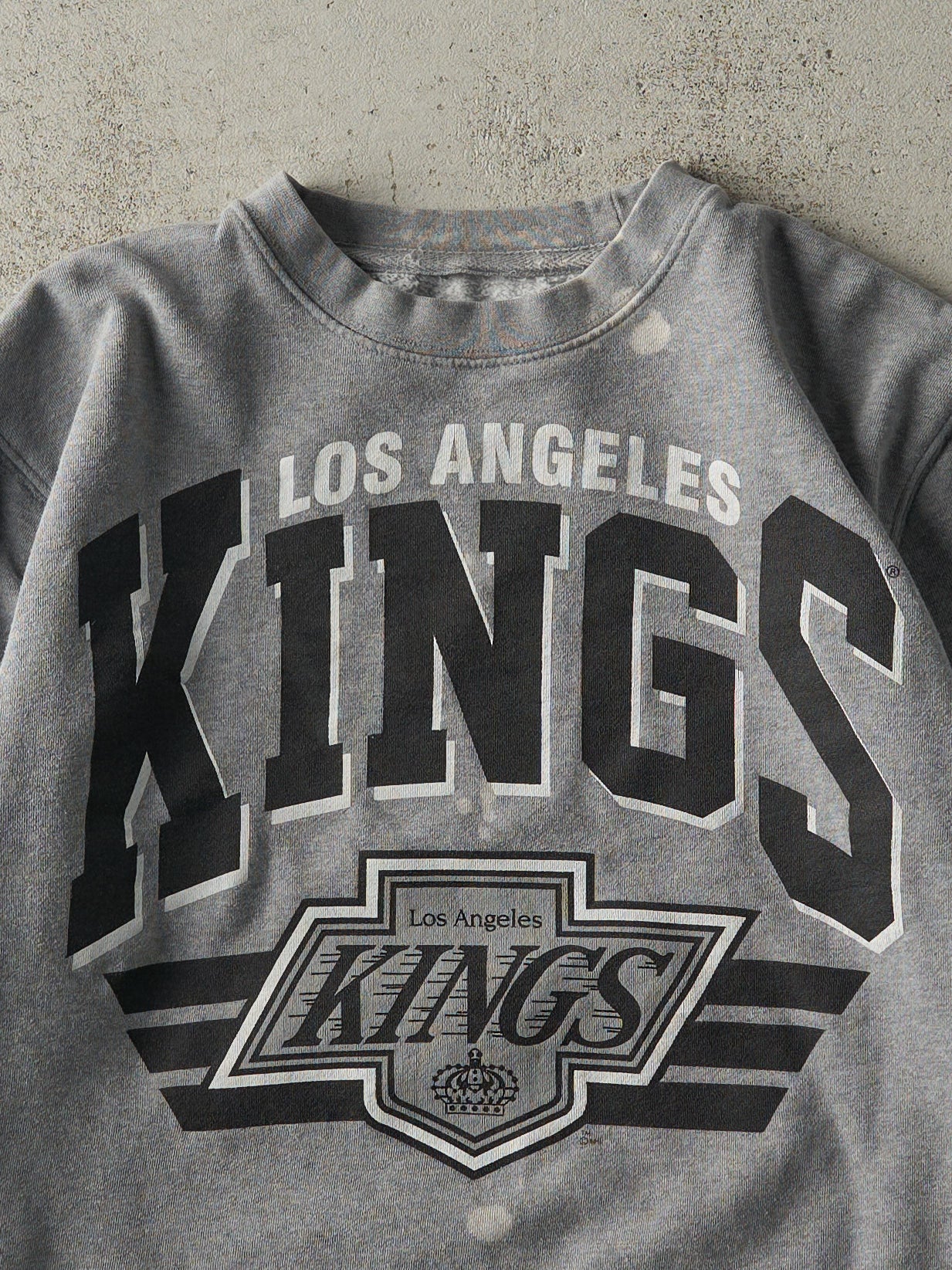 Y2K Grey Los Angeles Kings Crewneck (M)