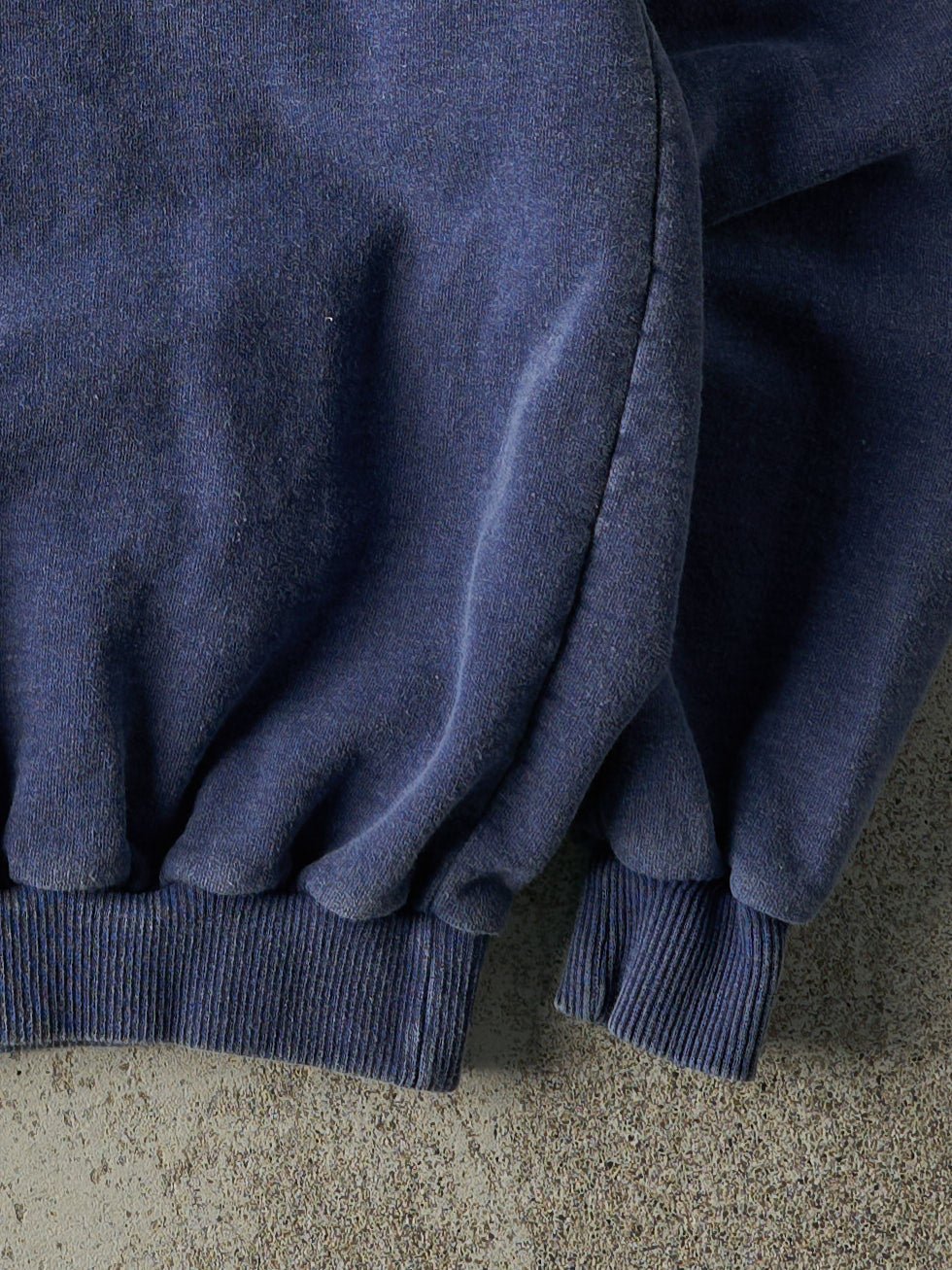 Vintage 90s Washed Navy Blue Embroidered Norfolk County Fair Crewneck (M)