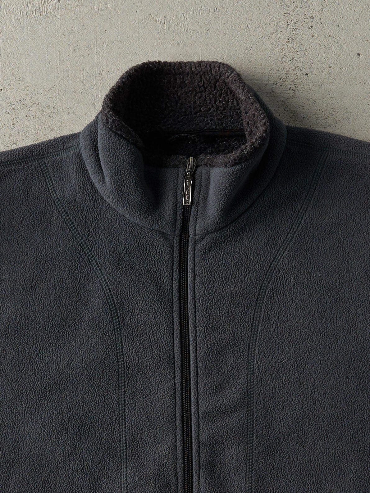 Vintage 90s Green Fleece Vest (M)