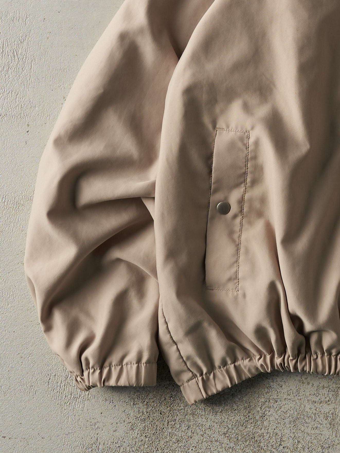 Vintage 90s Beige Chaps by Ralph Lauren Harrington Jacket (M)