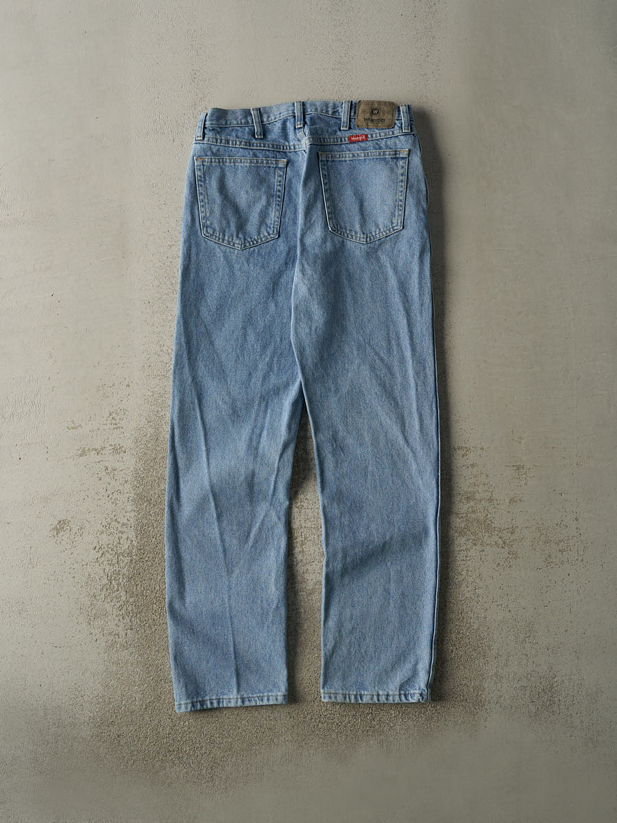 Vintage 90s Light Wash Wrangler Jeans (32x32)