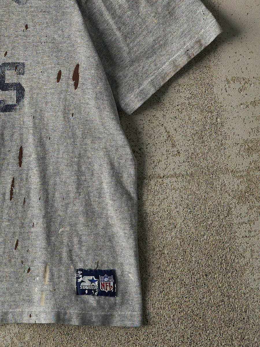 Vintage Y2K Grey Chicago Bears Tee (S/M)
