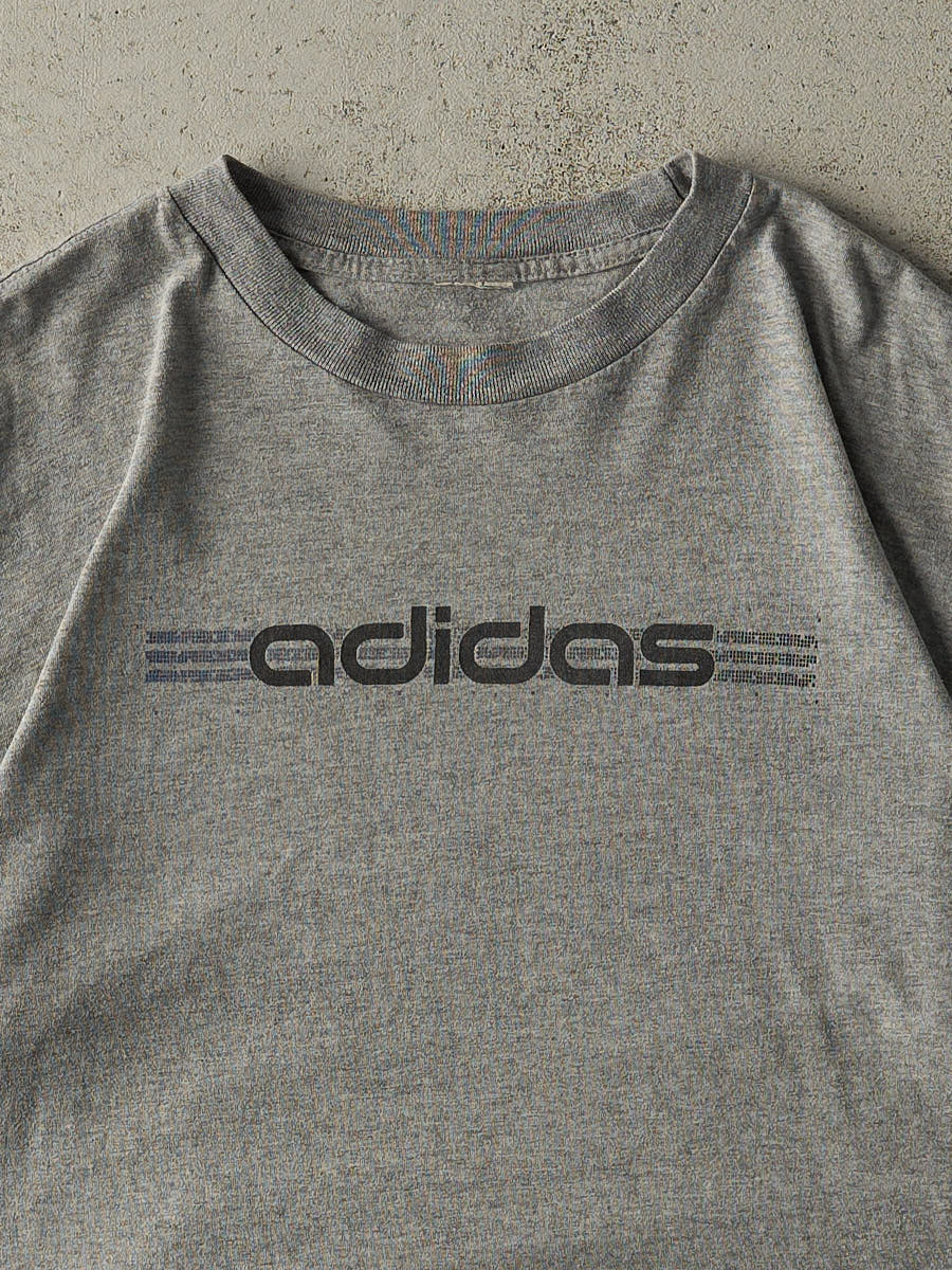 Vintage Y2K Grey Adidas Tee (XL)