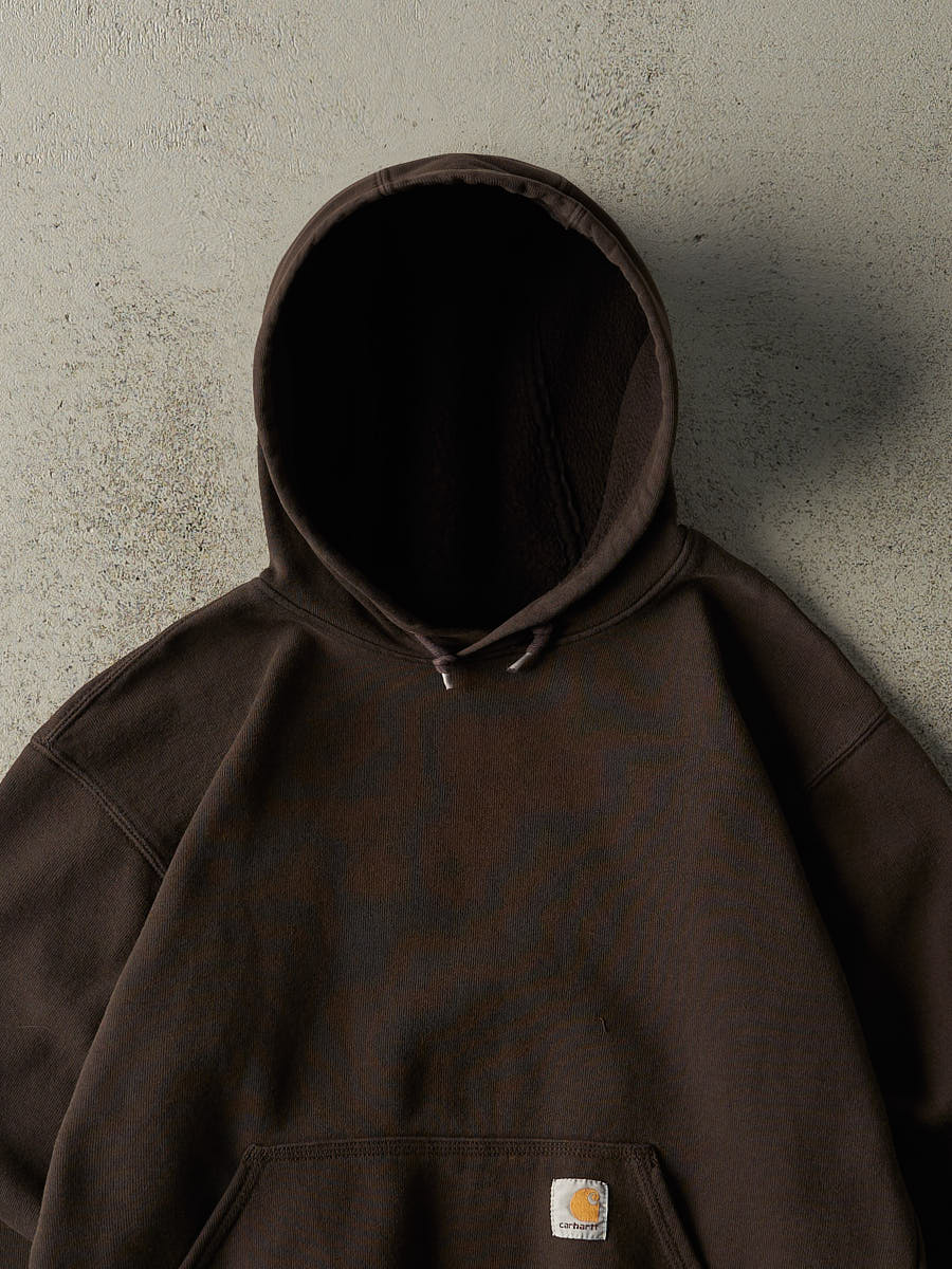 Vintage Y2K Brown Carhartt Hoodie (M)
