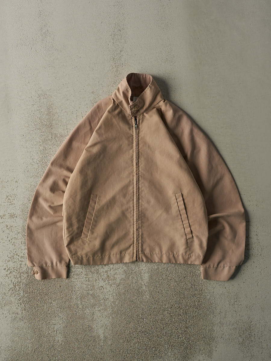 Vintage 80s Beige Harrington Jacket (S/M)