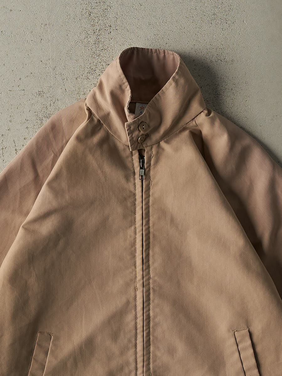Vintage 80s Beige Harrington Jacket (S/M)