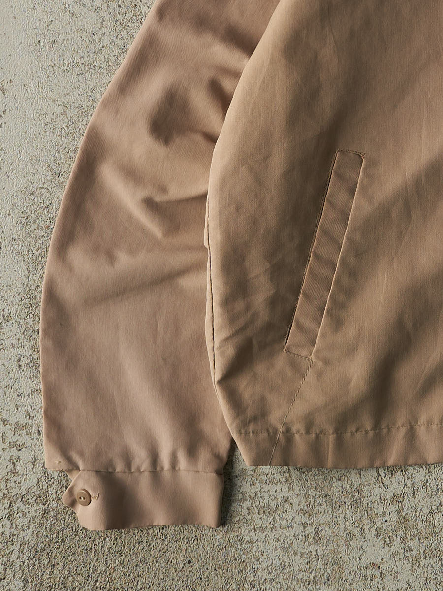 Vintage 80s Beige Harrington Jacket (S/M)
