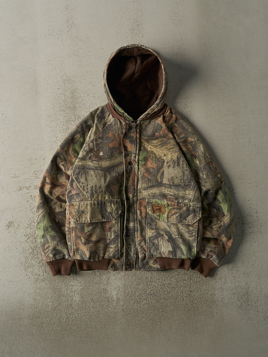 Vintage Y2K Camo Duxbak x Advantage Camo Jacket (M/L)