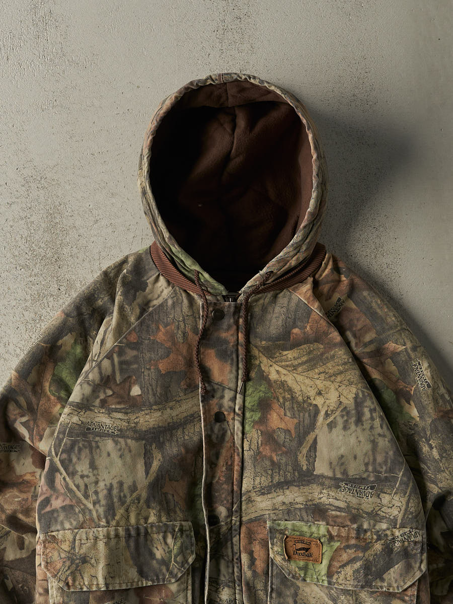 Vintage Y2K Camo Duxbak x Advantage Camo Jacket (M/L)